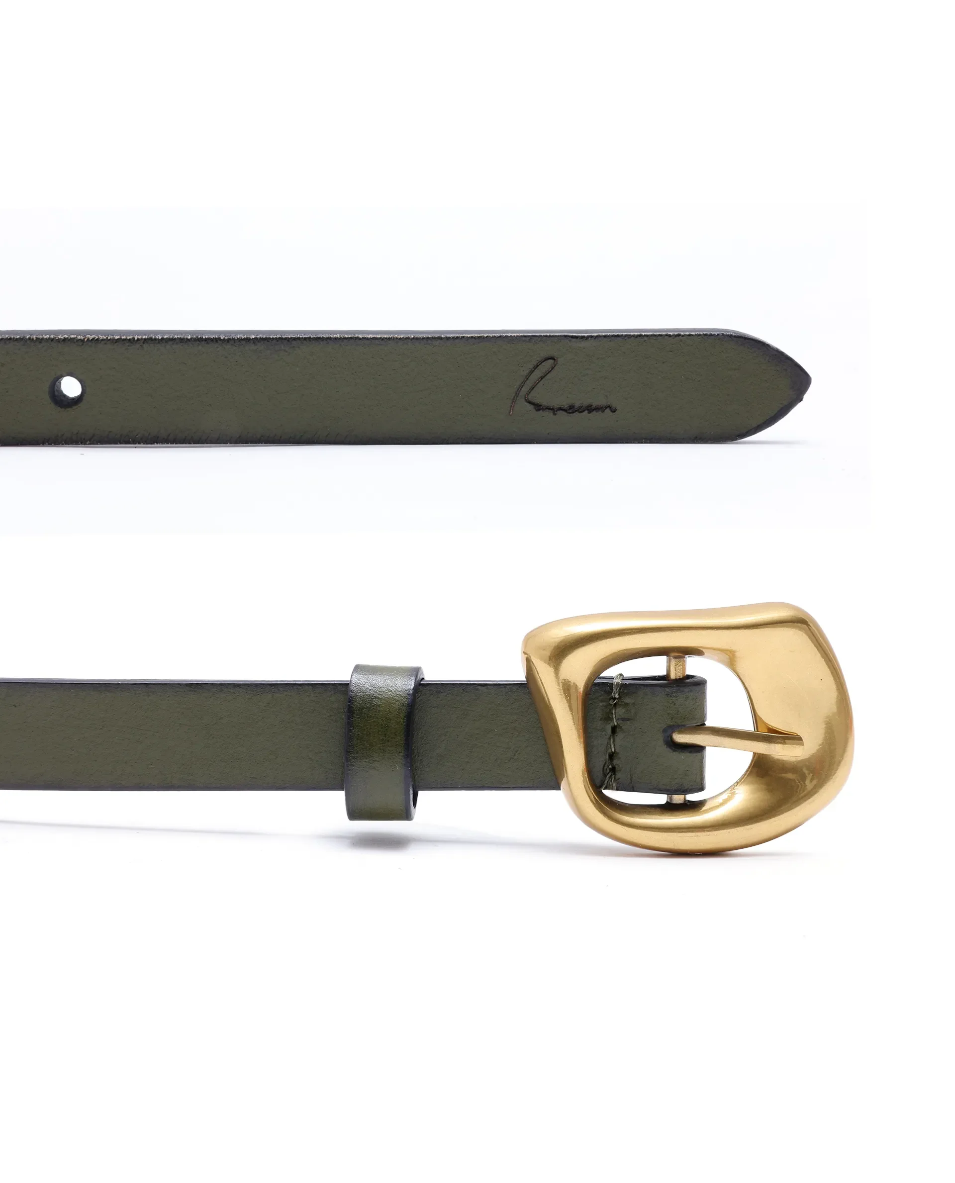 Rareism Women Cove Olive Belt - Image 7