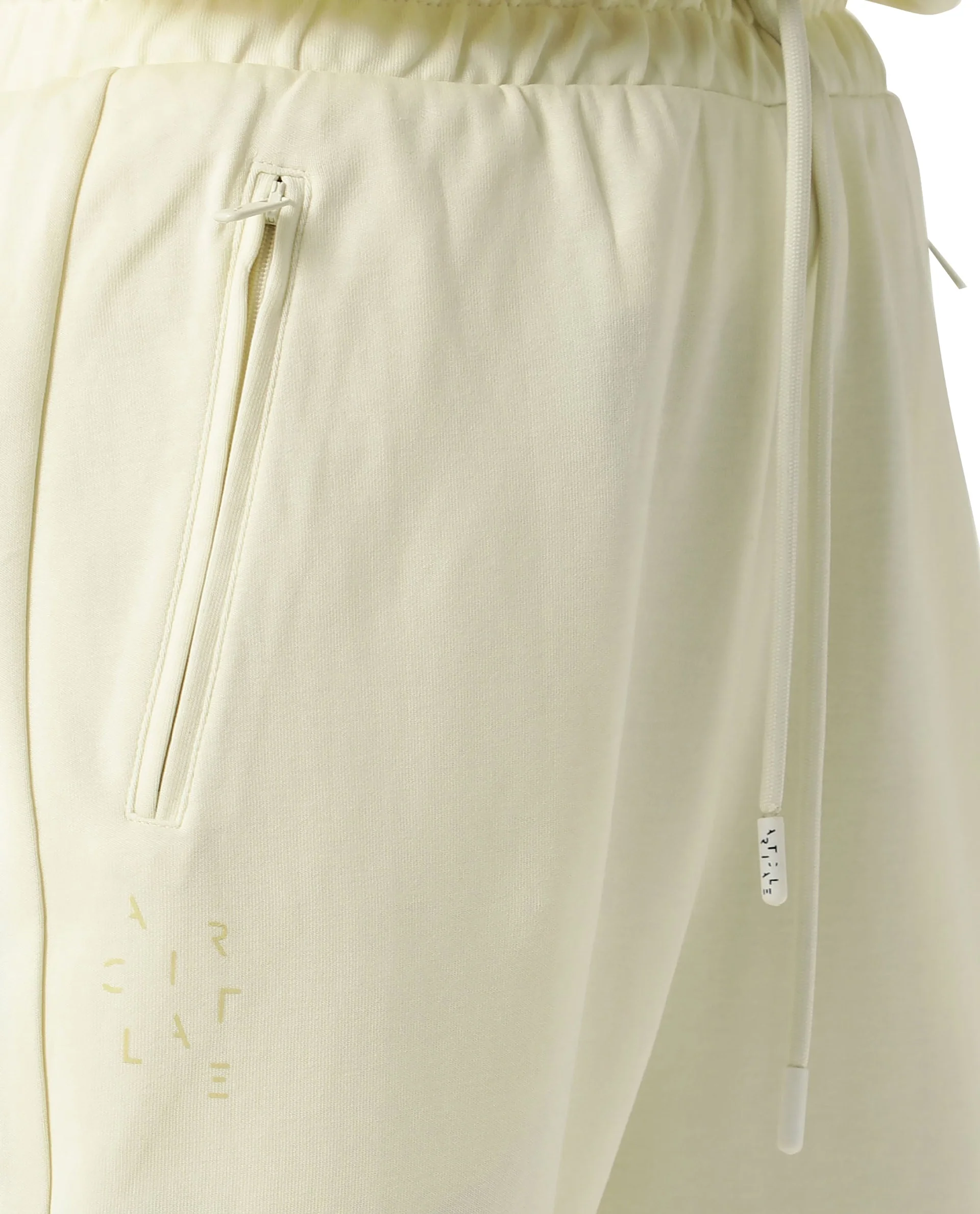 Rareism Women's Heavy Weight Interlock 340 Gsm Cotton Blend Plain Ankle Length Relaxed Fit Track Pant - Image 2