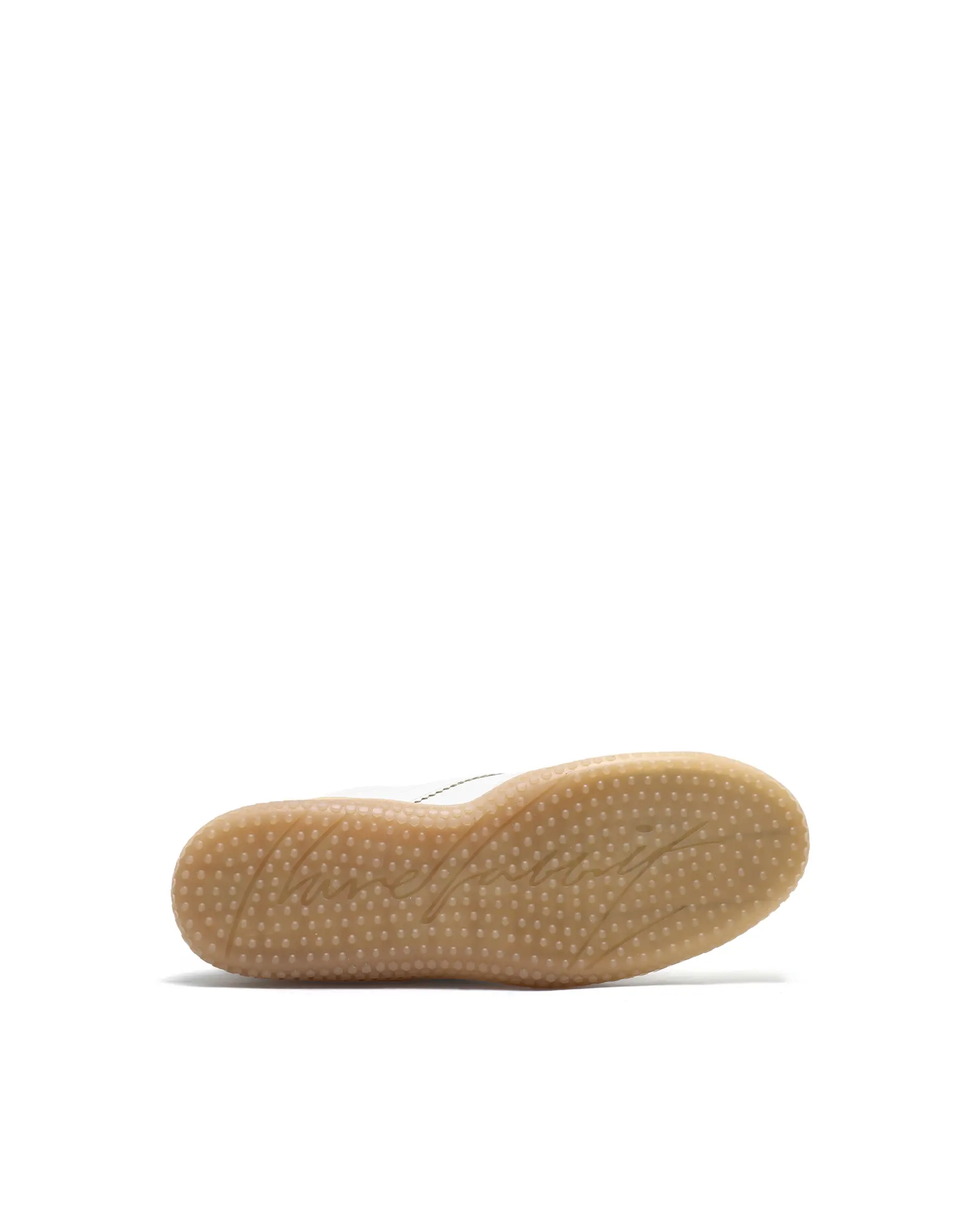Rarez Men's Crock Light Beige Micro Fiber Leather Sneaker - Image 8