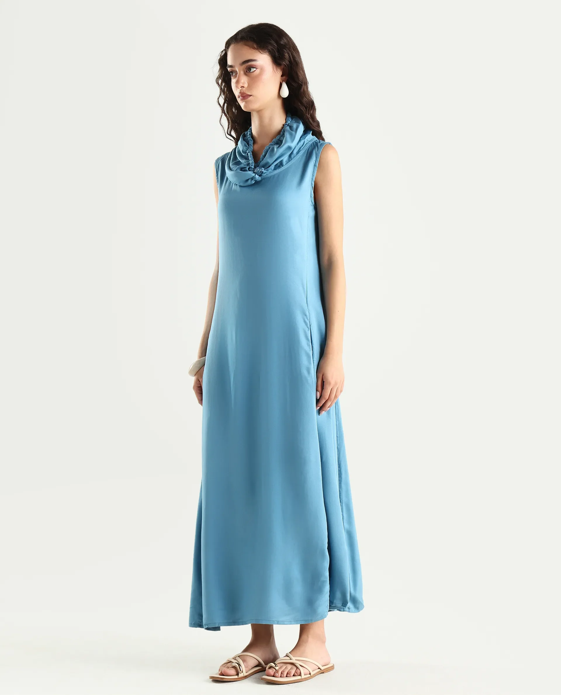 Rareism Women's Cruise Blue Dress - Image 6