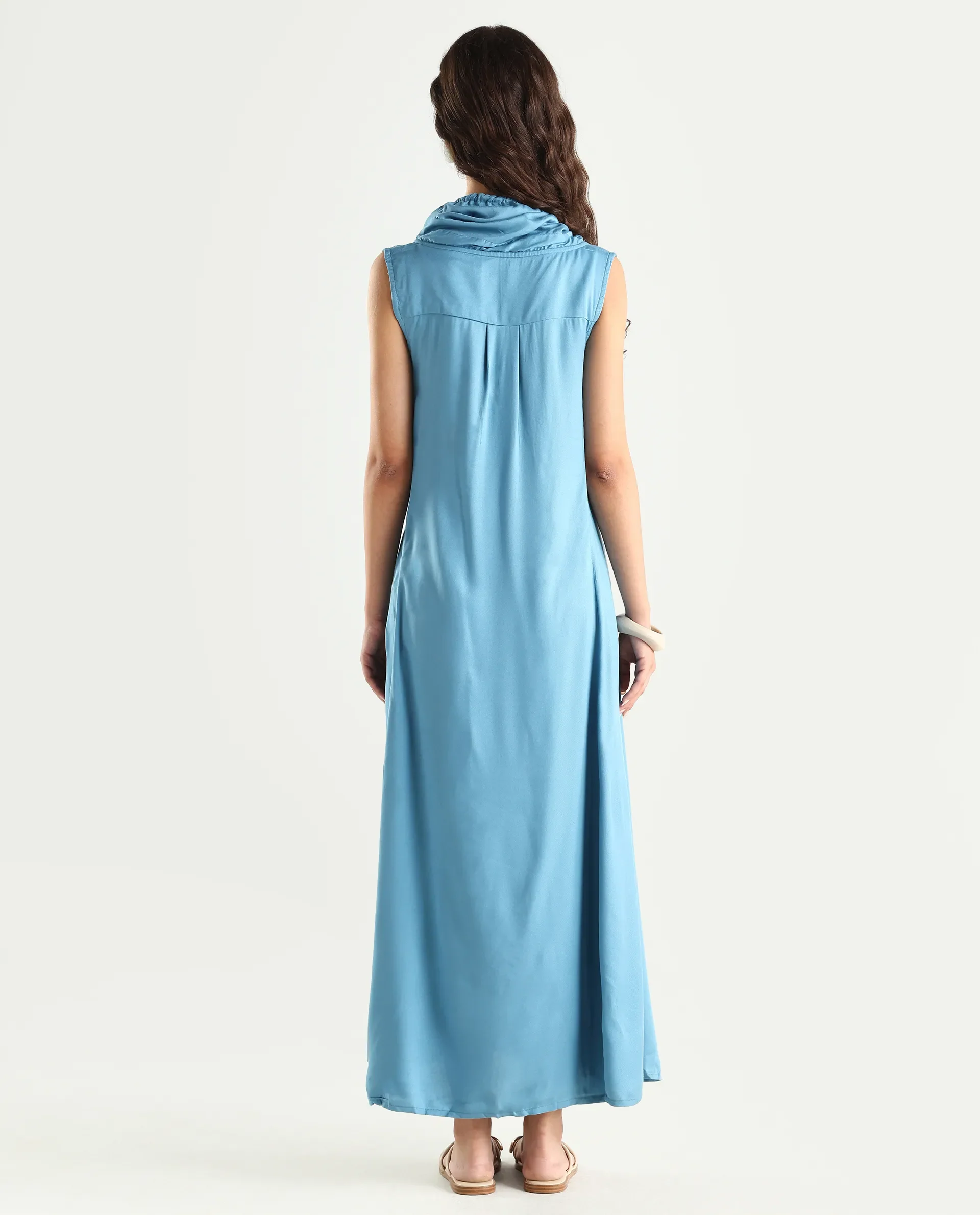 Rareism Women's Cruise Blue Dress - Image 8