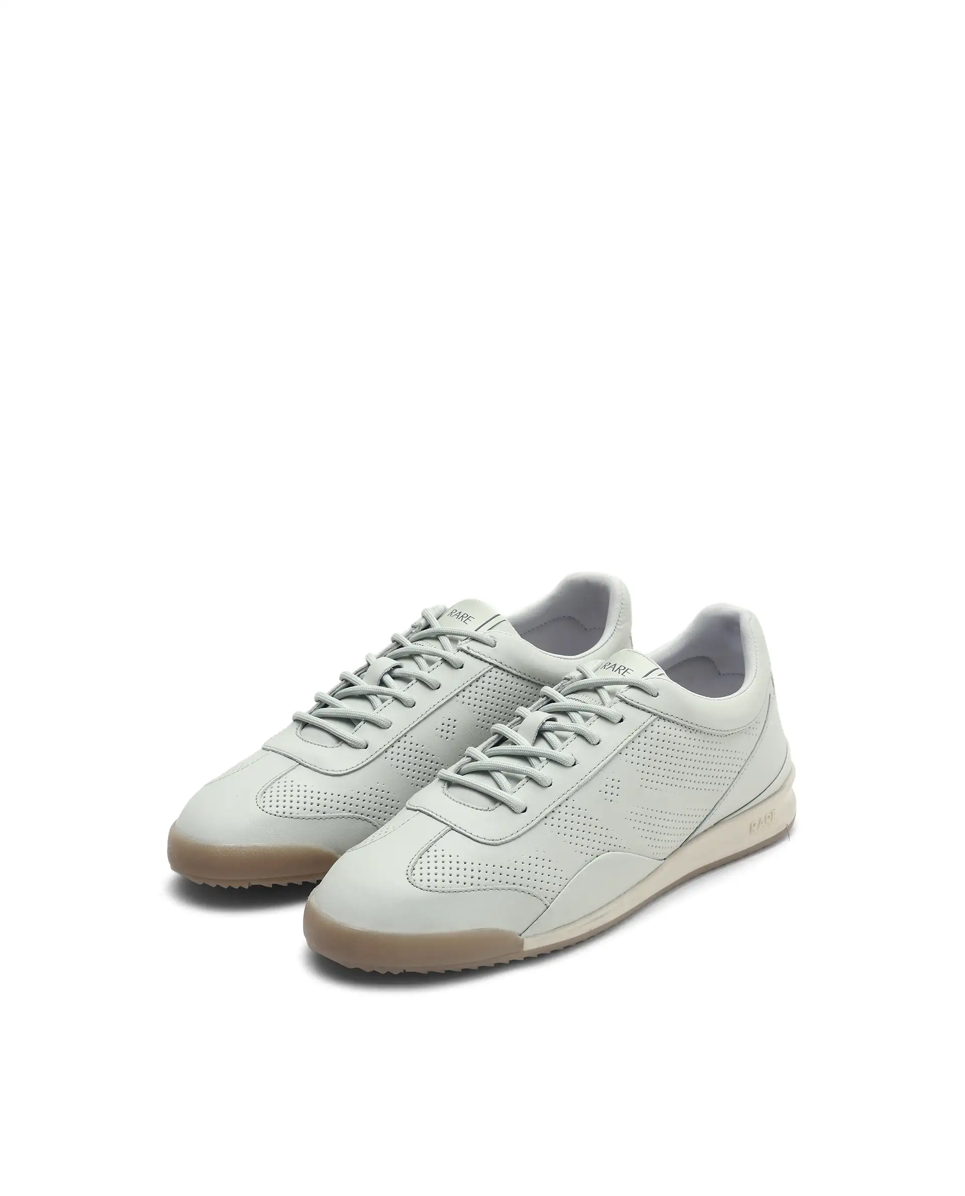 Rare Rabbit Men's Cryon Light Green Leather Sneaker - Image 2