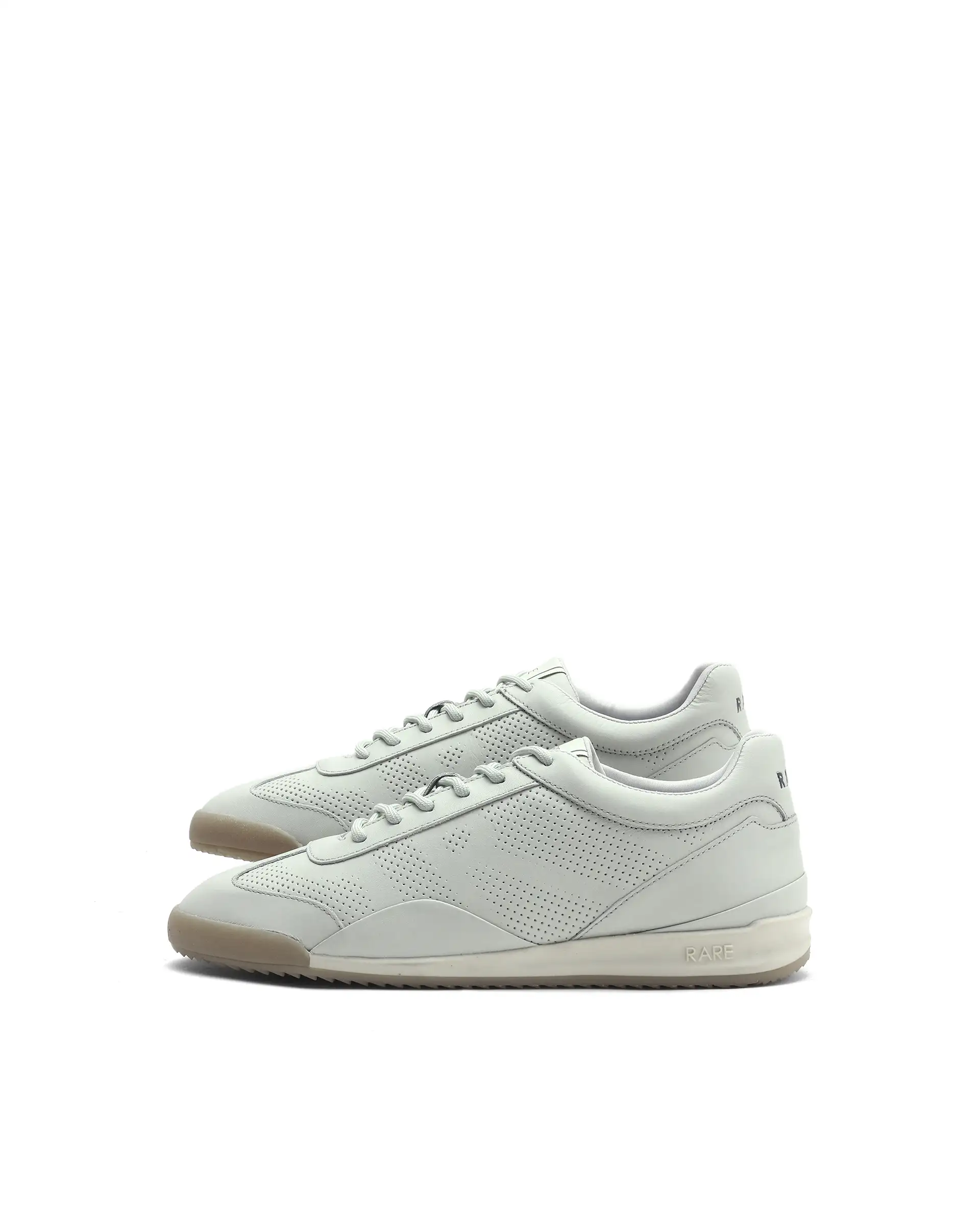 Rare Rabbit Men's Cryon Light Green Leather Sneaker - Image 5
