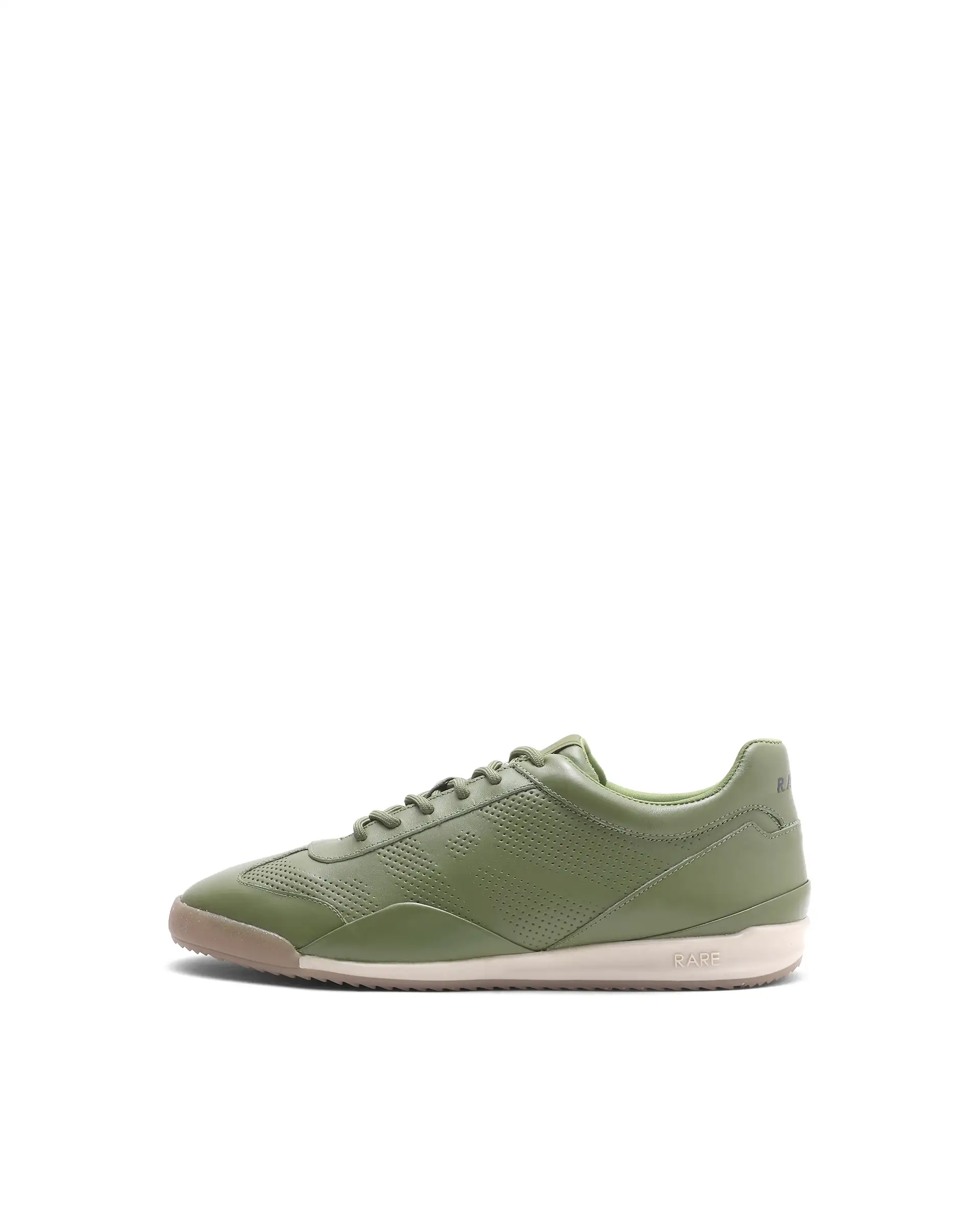 Rare Rabbit Men's Cryon Matcha Leather Sneaker - Image 8