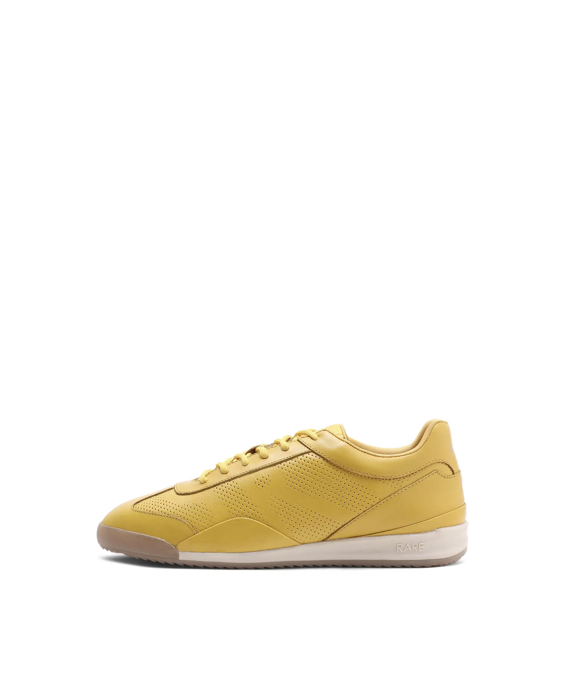 Rare Rabbit Men's Cryon Yellow Leather Sneaker - Image 8