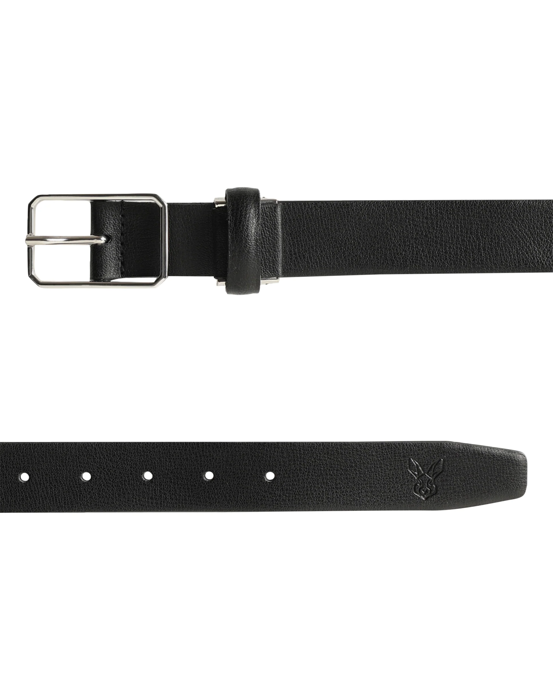 Rare Rabbit Men's Cult Black Belt Leather - Image 5