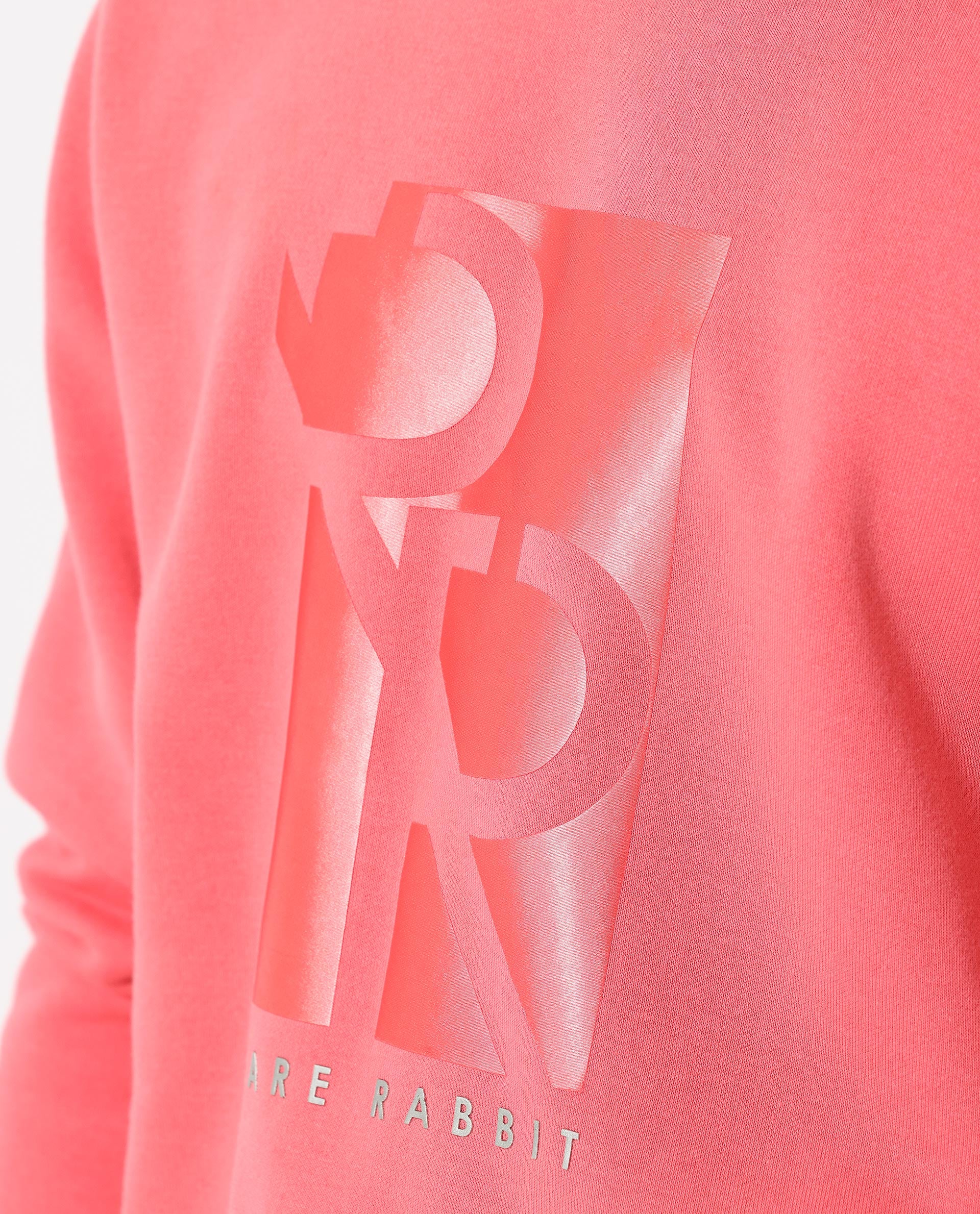 Rare Rabbit Men's Depth Red Cotton Graphic Print Regular Fit Full Sleeve Crew Neck Sweatshirt - Image 3