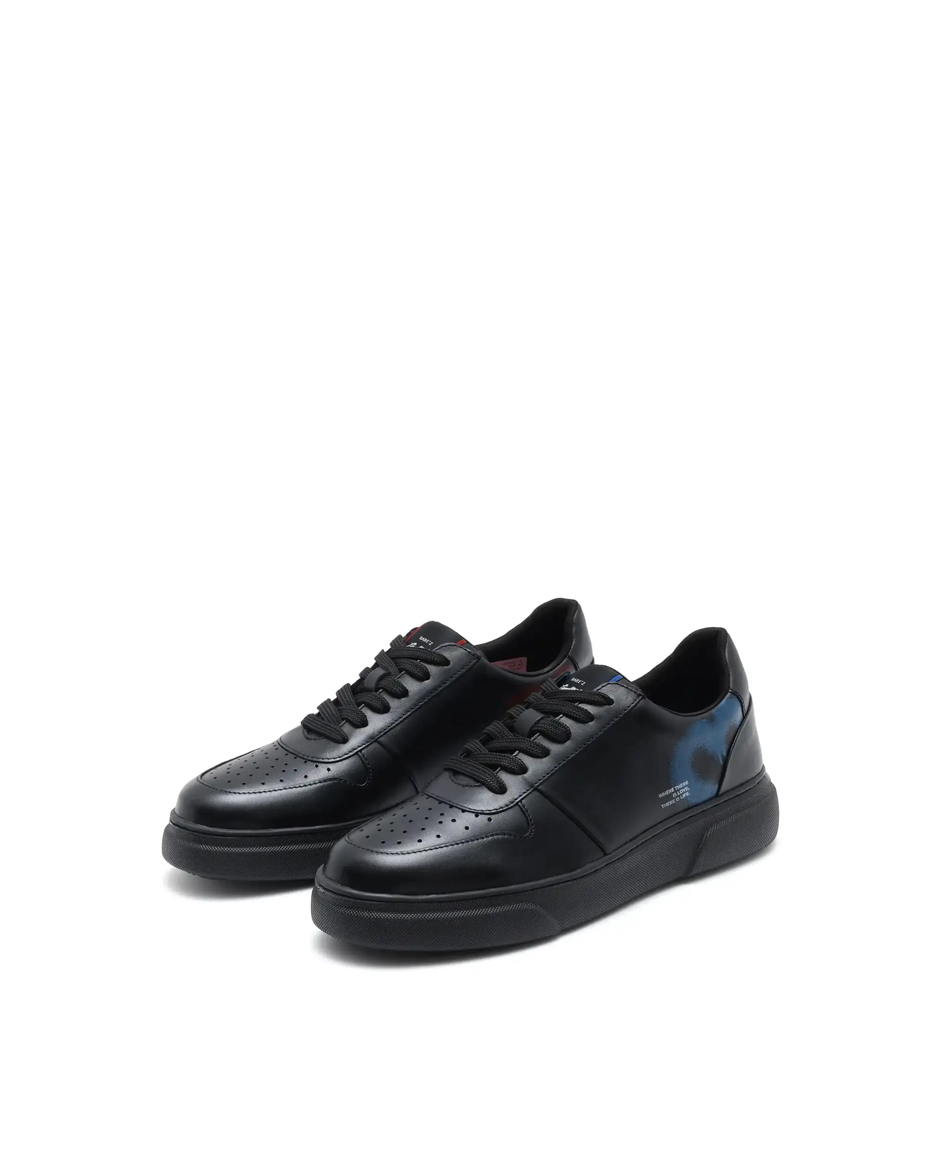 Rare Rabbit Men Deric-Fs1 Black Lace-Up Shoes - Image 3