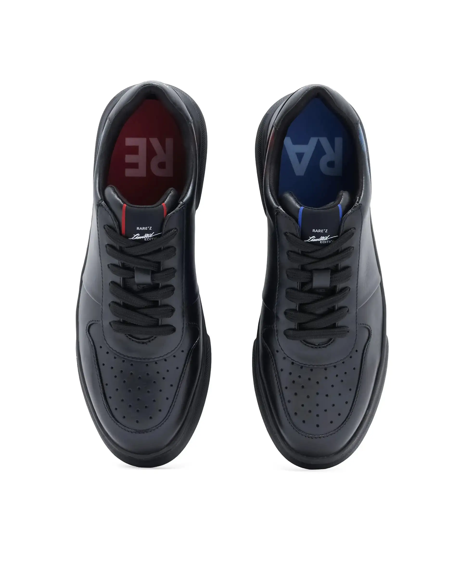Rare Rabbit Men Deric-Fs1 Black Lace-Up Shoes - Image 5