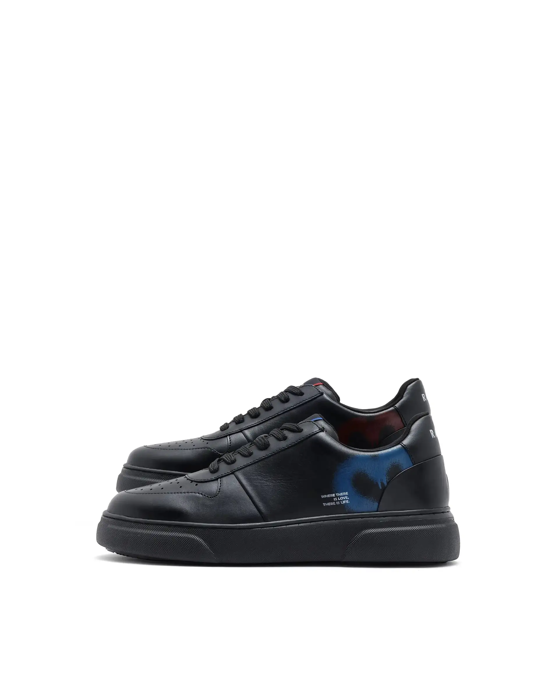 Rare Rabbit Men Deric-Fs1 Black Lace-Up Shoes - Image 7