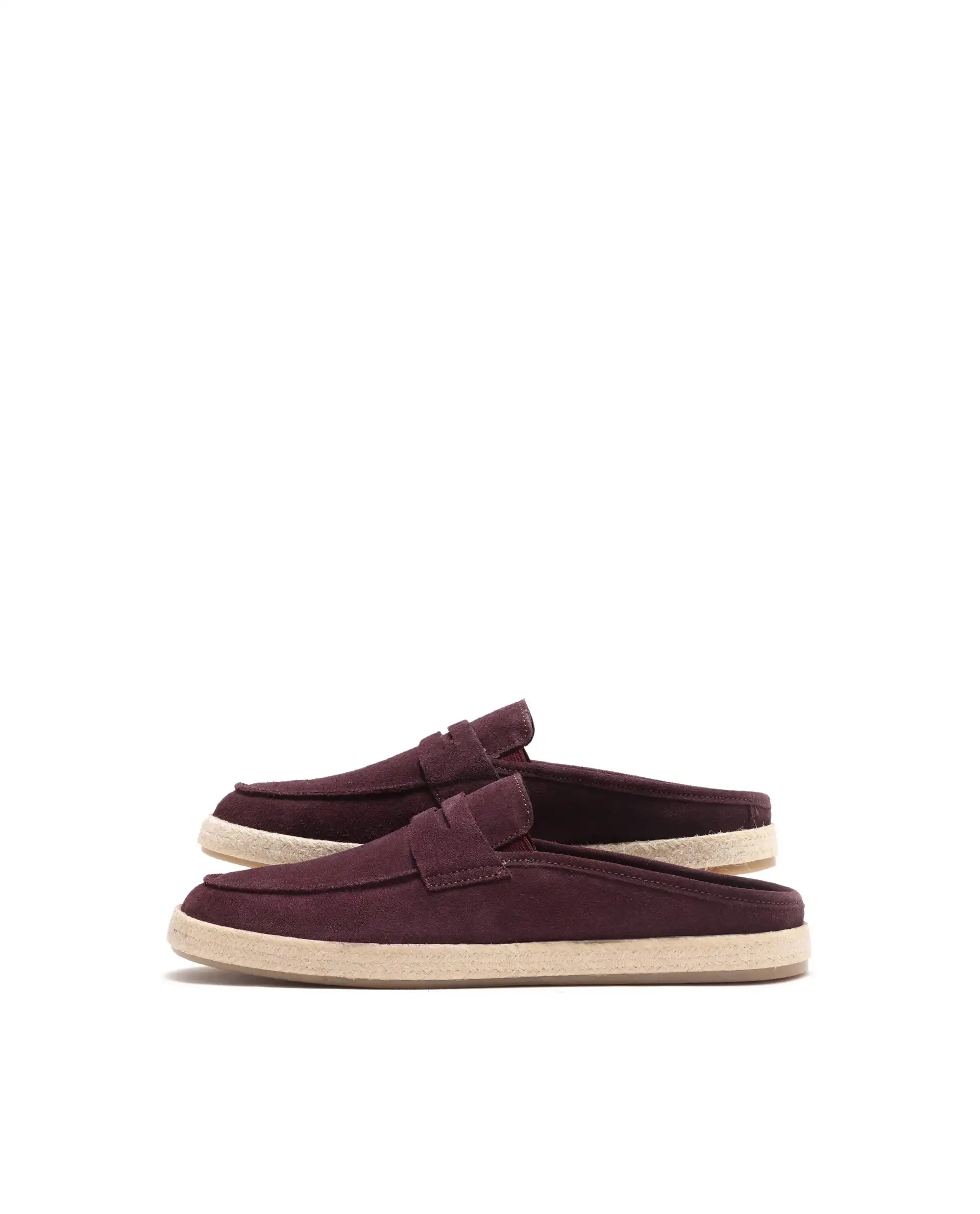 Rare Rabbit Men Diago Bordo Suede Leather Slip-On Closure Shoes - Image 8