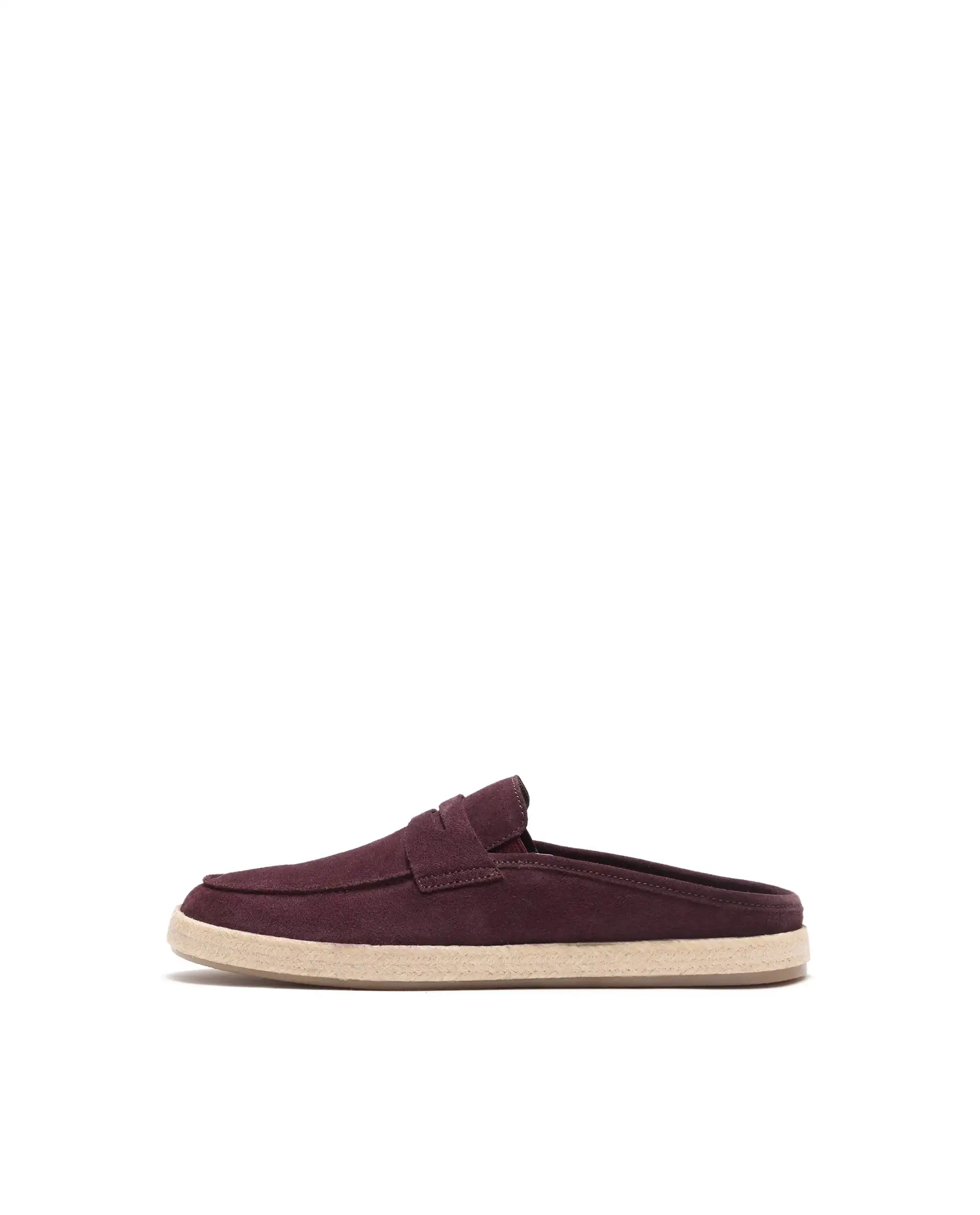 Rare Rabbit Men Diago Bordo Suede Leather Slip-On Closure Shoes - Image 9