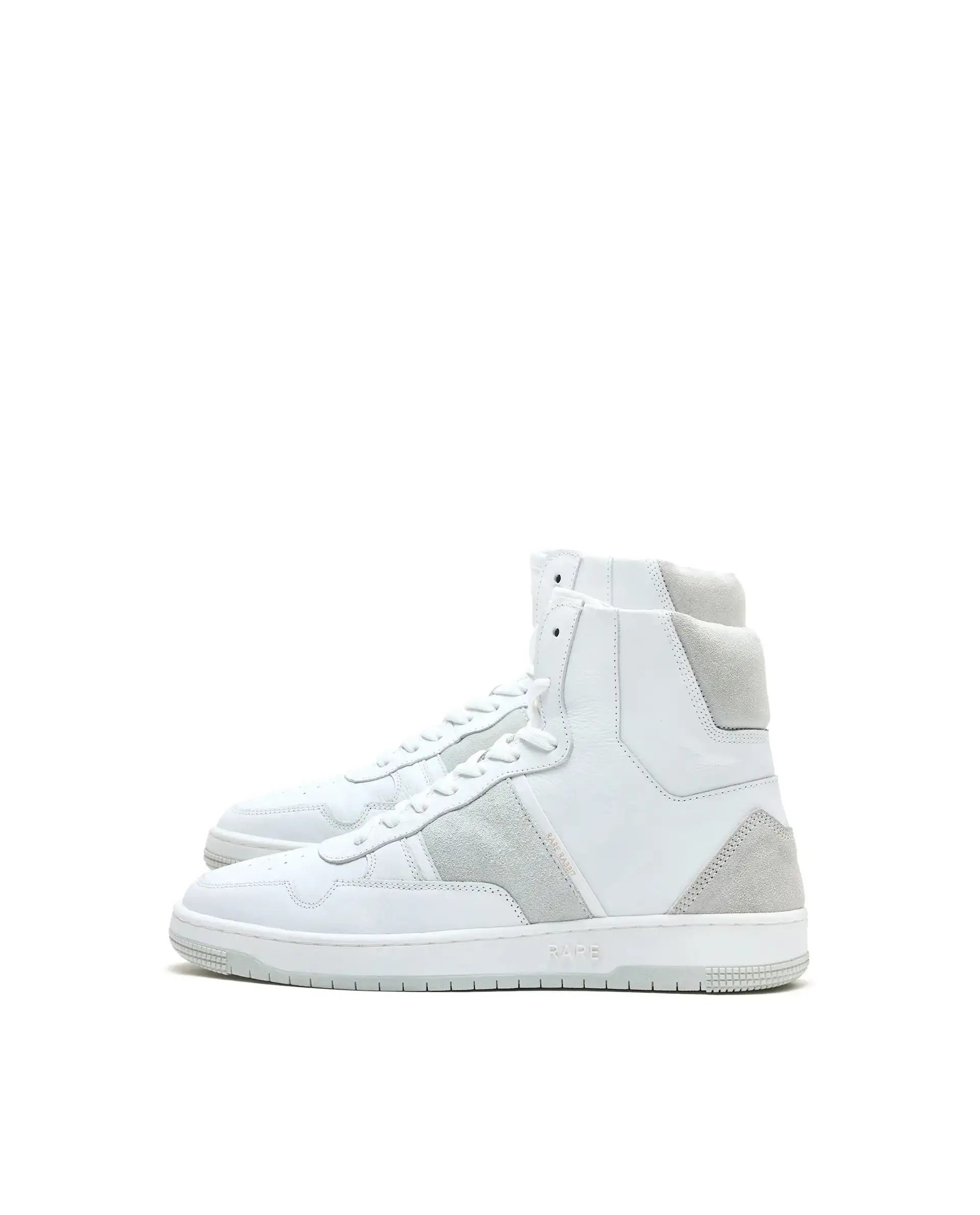 Rare Rabbit Men's Dist Cement Leather Lace-Up Closure High-Top Sneaker - Image 7