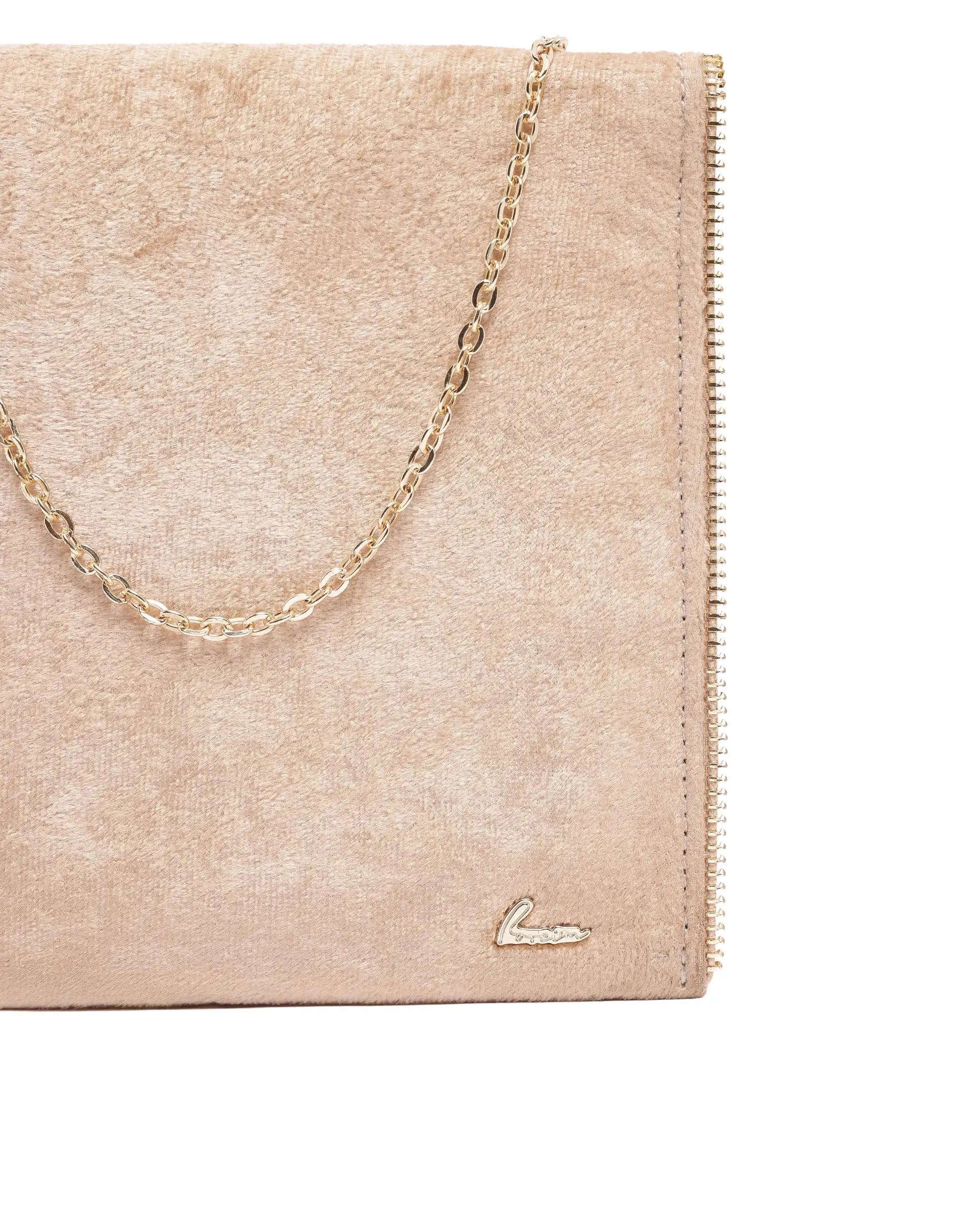 Rareism Women Diva Dark Beige Plain Bag - Image 7
