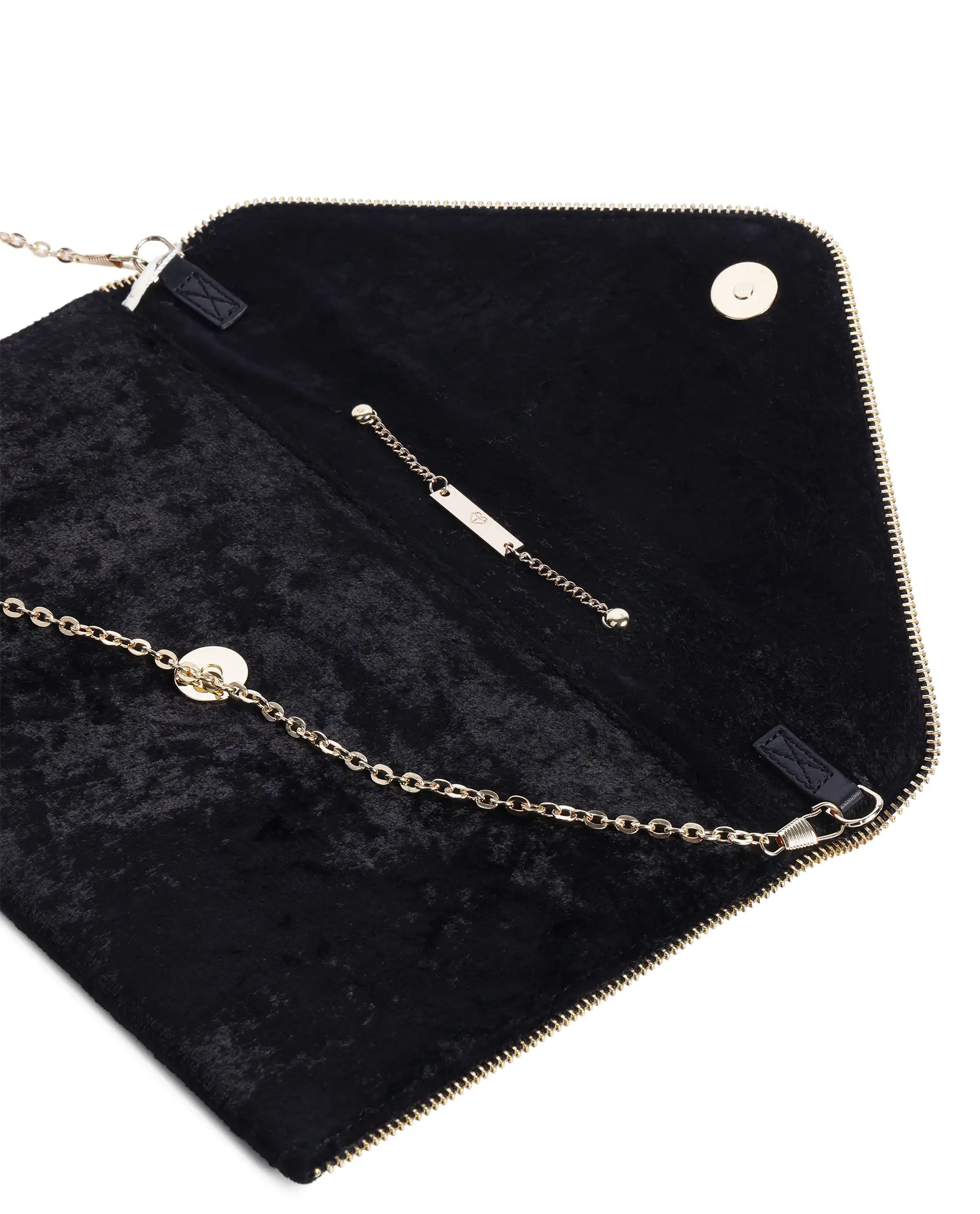Rareism Women Diva Dark Black Plain Bag - Image 2