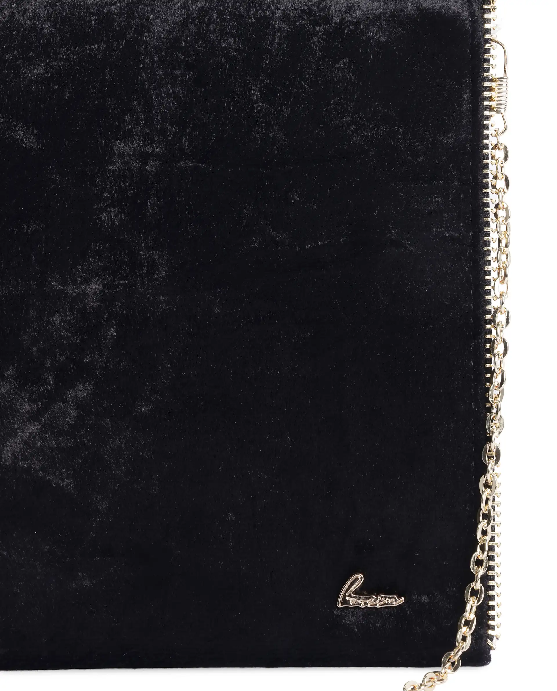 Rareism Women Diva Dark Black Plain Bag - Image 4