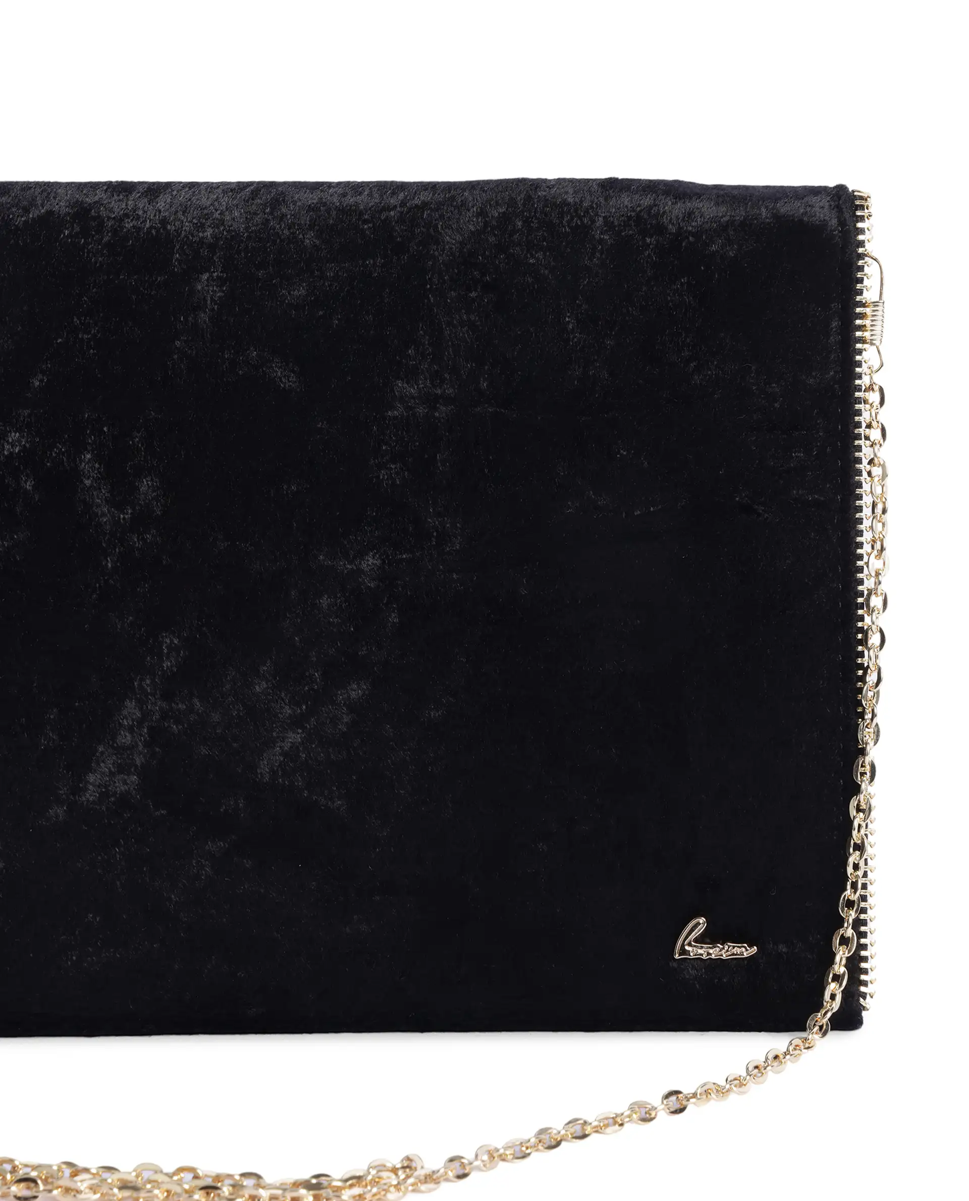 Rareism Women Diva Dark Black Plain Bag - Image 7
