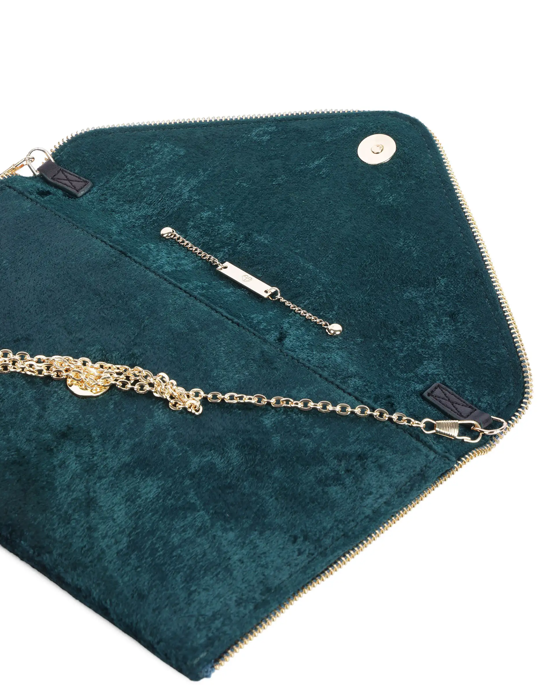 Rareism Women Diva Dark Green Plain Bag - Image 2