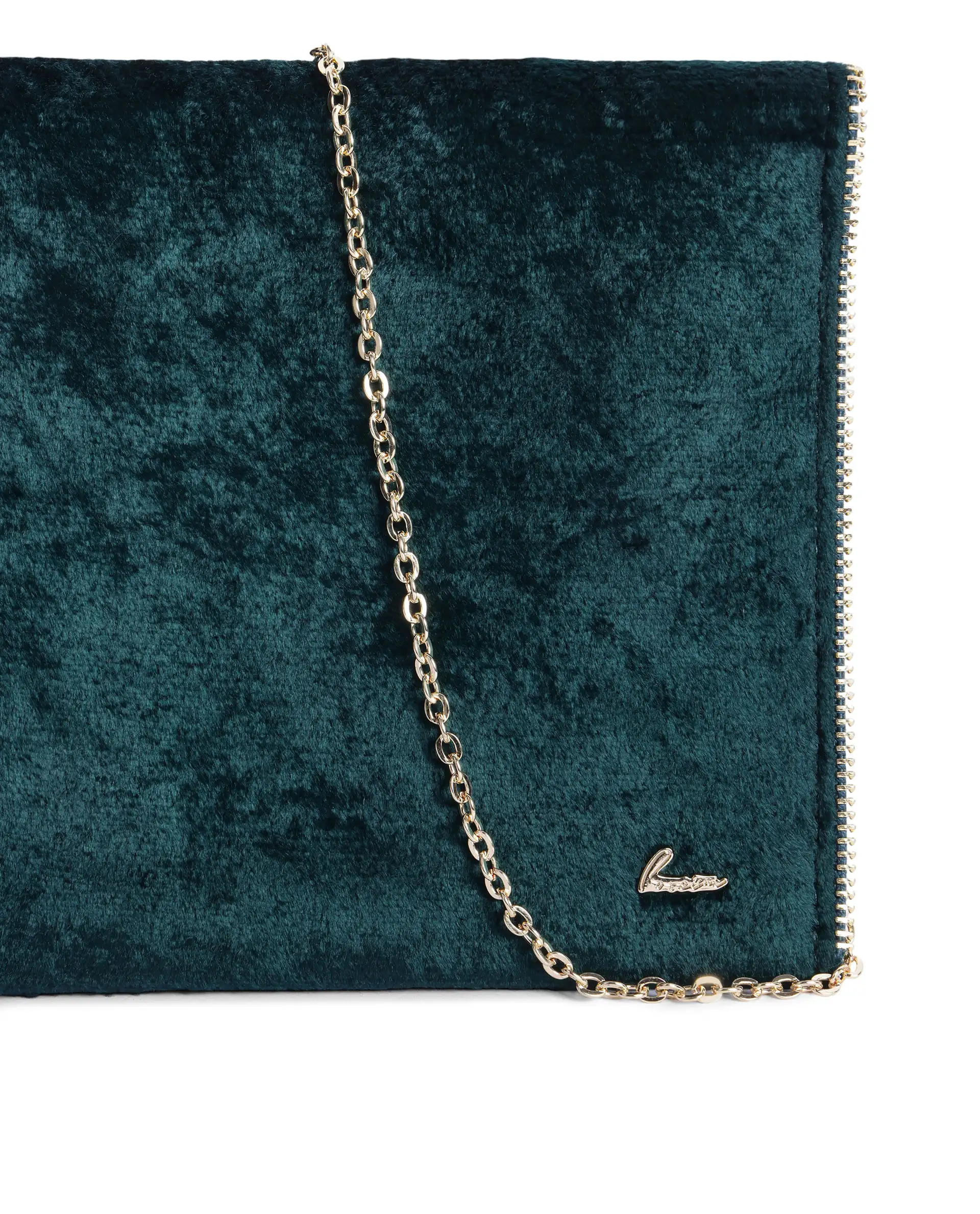 Rareism Women Diva Dark Green Plain Bag - Image 5