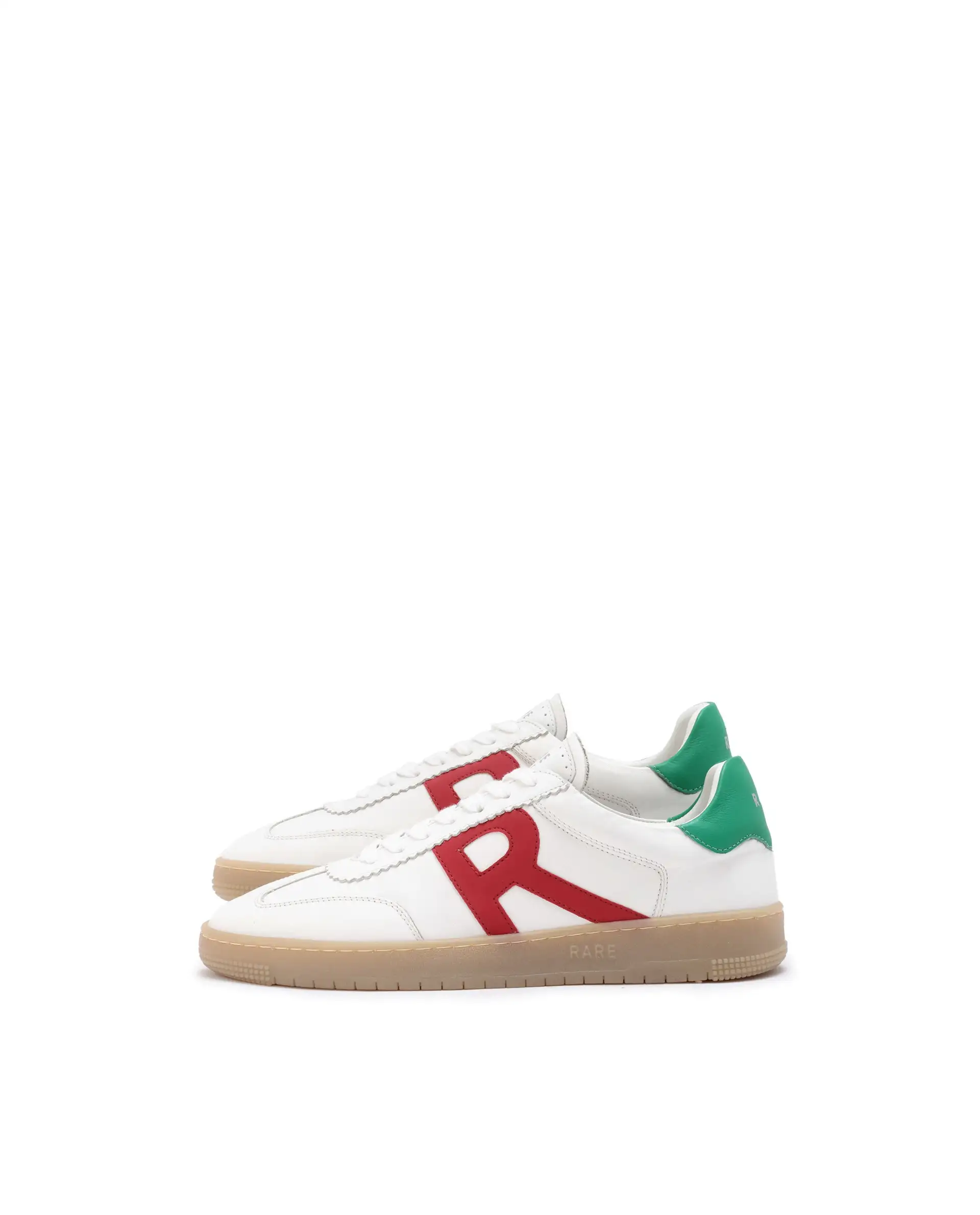 Rare Rabbit Men's Dorset White Oxford Style Colorblocked Smart Casual Leather Sneaker - Image 5