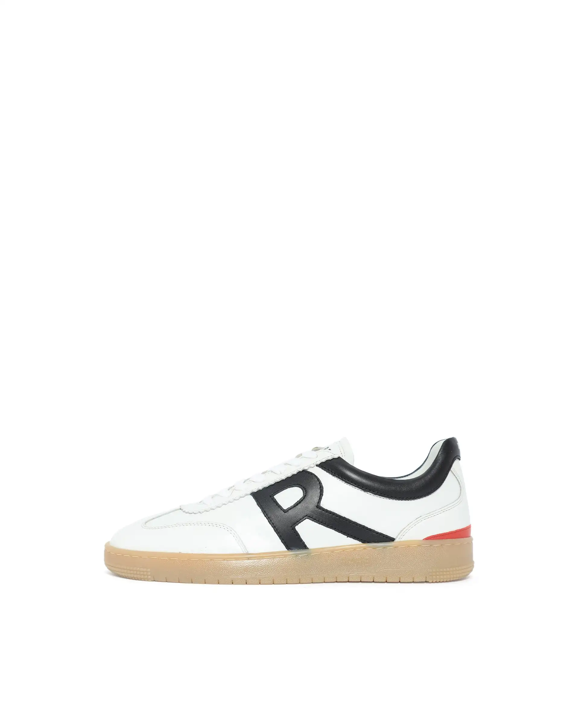 Rare Rabbit Men's Dorset Pro White Genuine Leather Shoes Low-Top Lace-Up Dual Tone Sneaker Shoes - Image 8