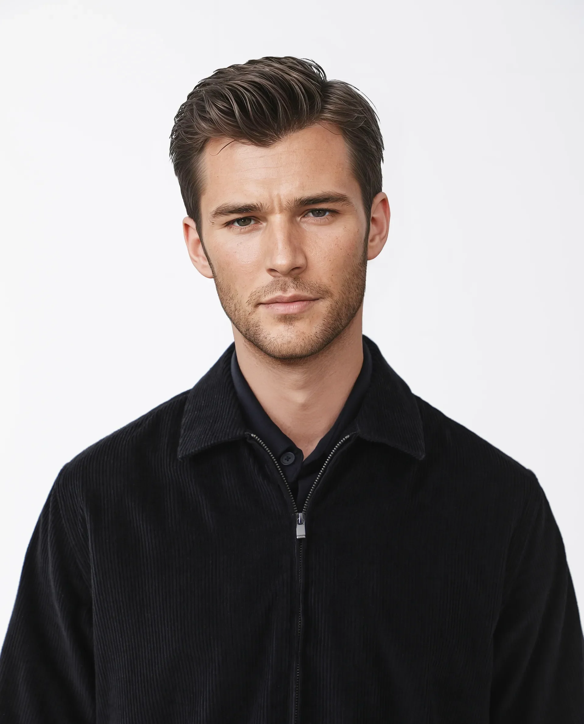 Rare Rabbit Men's Drozz Black Cotton Textured Relaxed Fit Full Sleeve Collared Shirt - Image 5