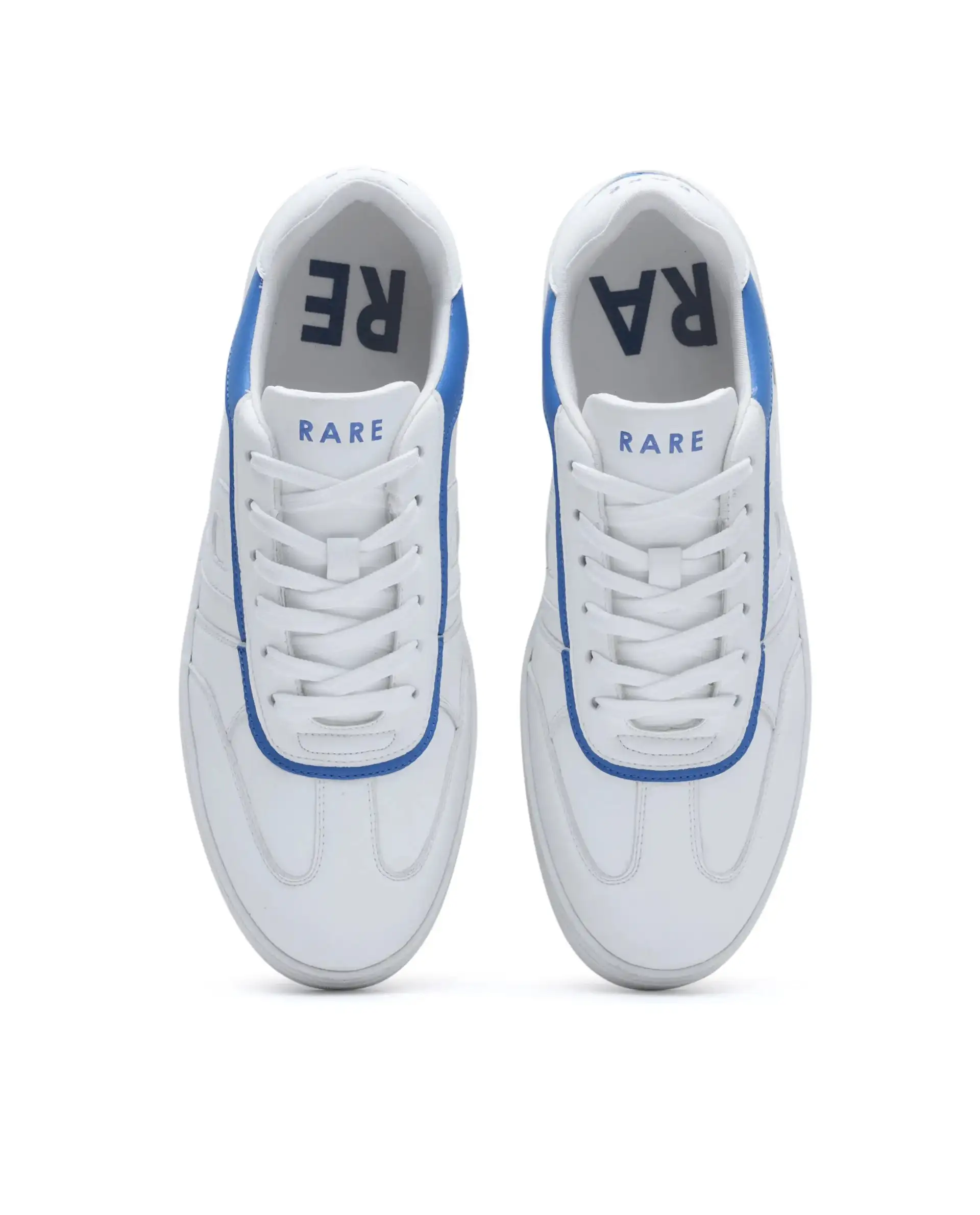 Rare Rabbit Men's Dual Blue Micro Leather Sneaker - Image 4
