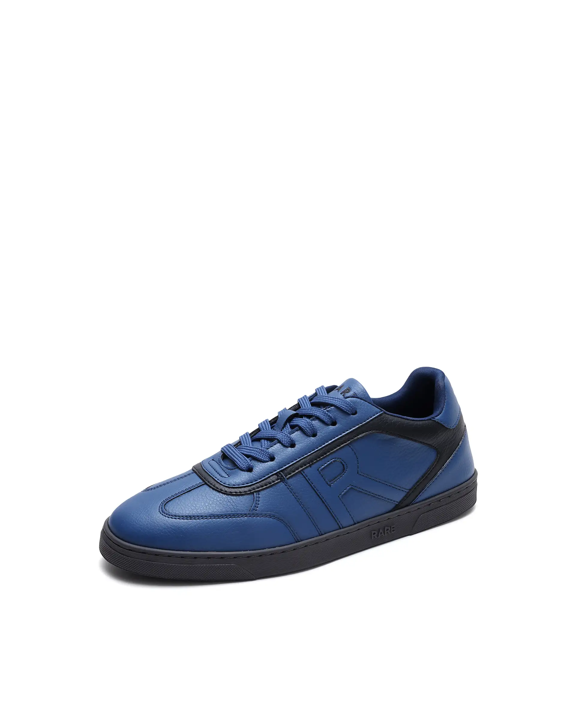Rare Rabbit Men's Dual Navy Micro Leather Sneaker - Image 7