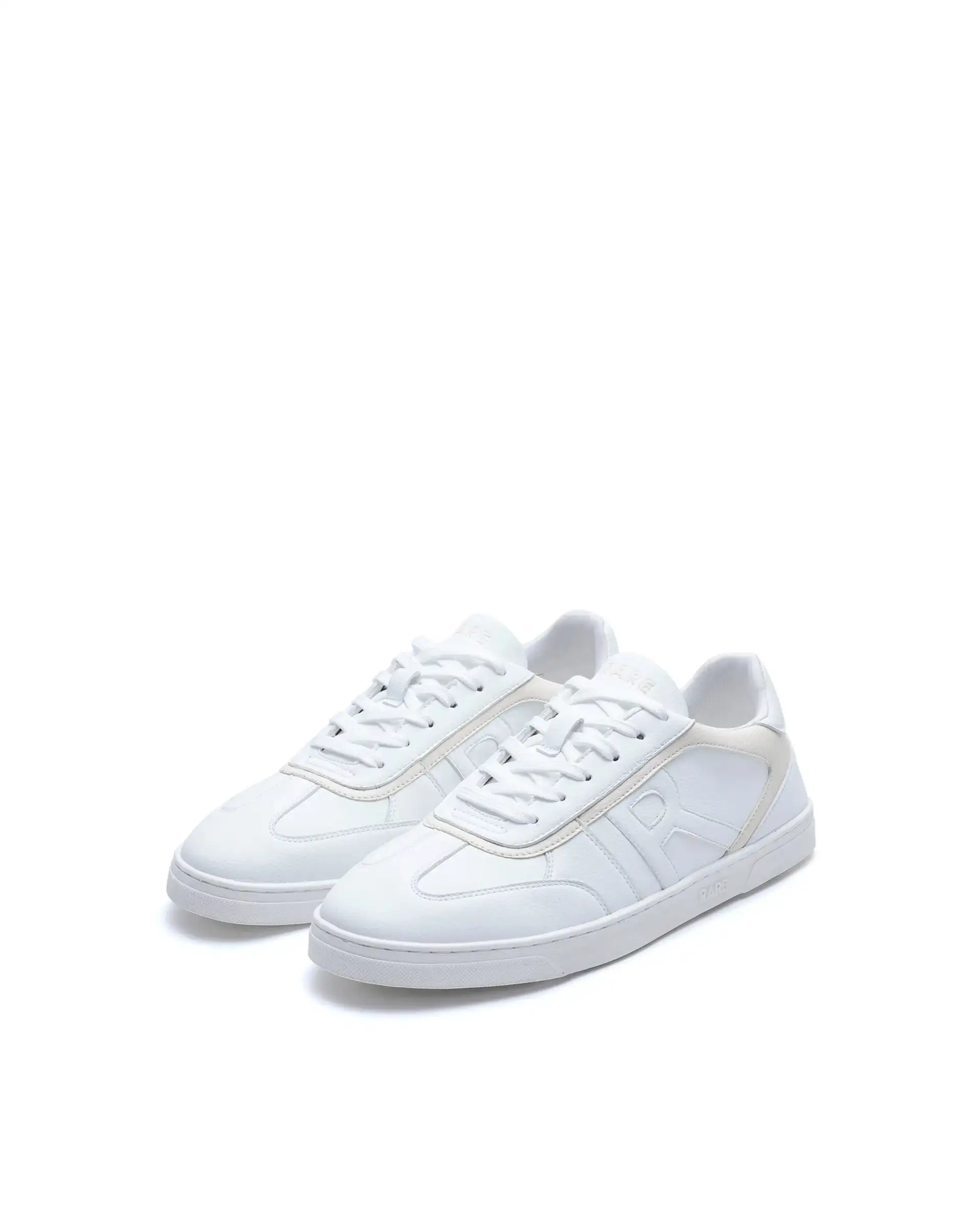 Rare Rabbit Men's Dual White Micro Leather Sneaker - Image 3