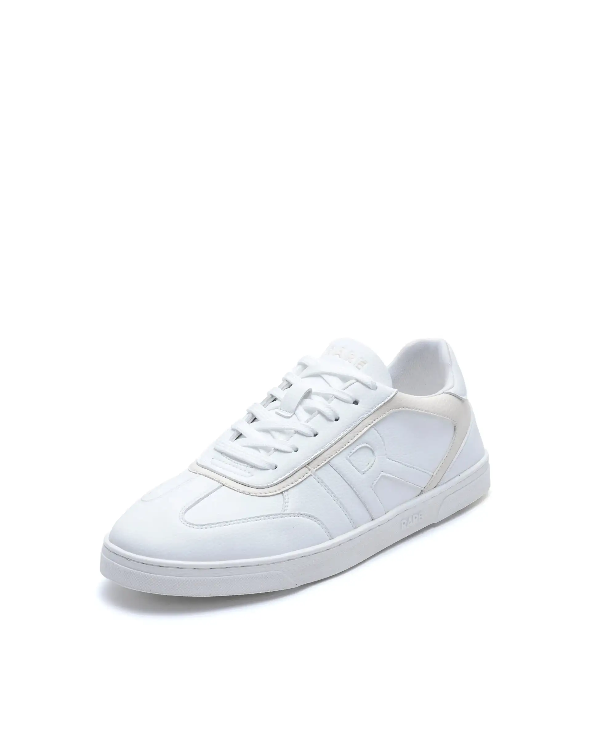 Rare Rabbit Men's Dual White Micro Leather Sneaker - Image 4
