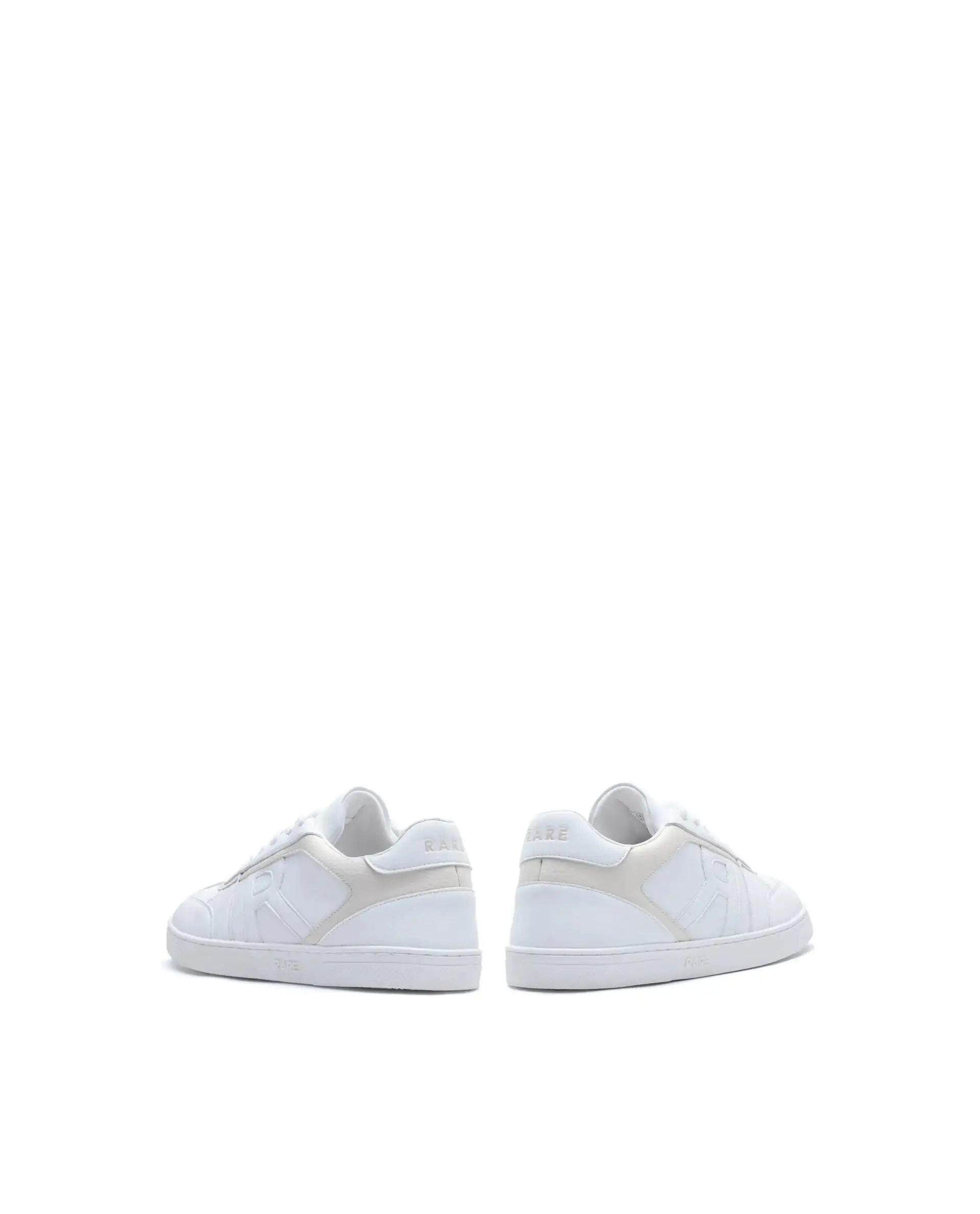 Rare Rabbit Men's Dual White Micro Leather Sneaker - Image 5