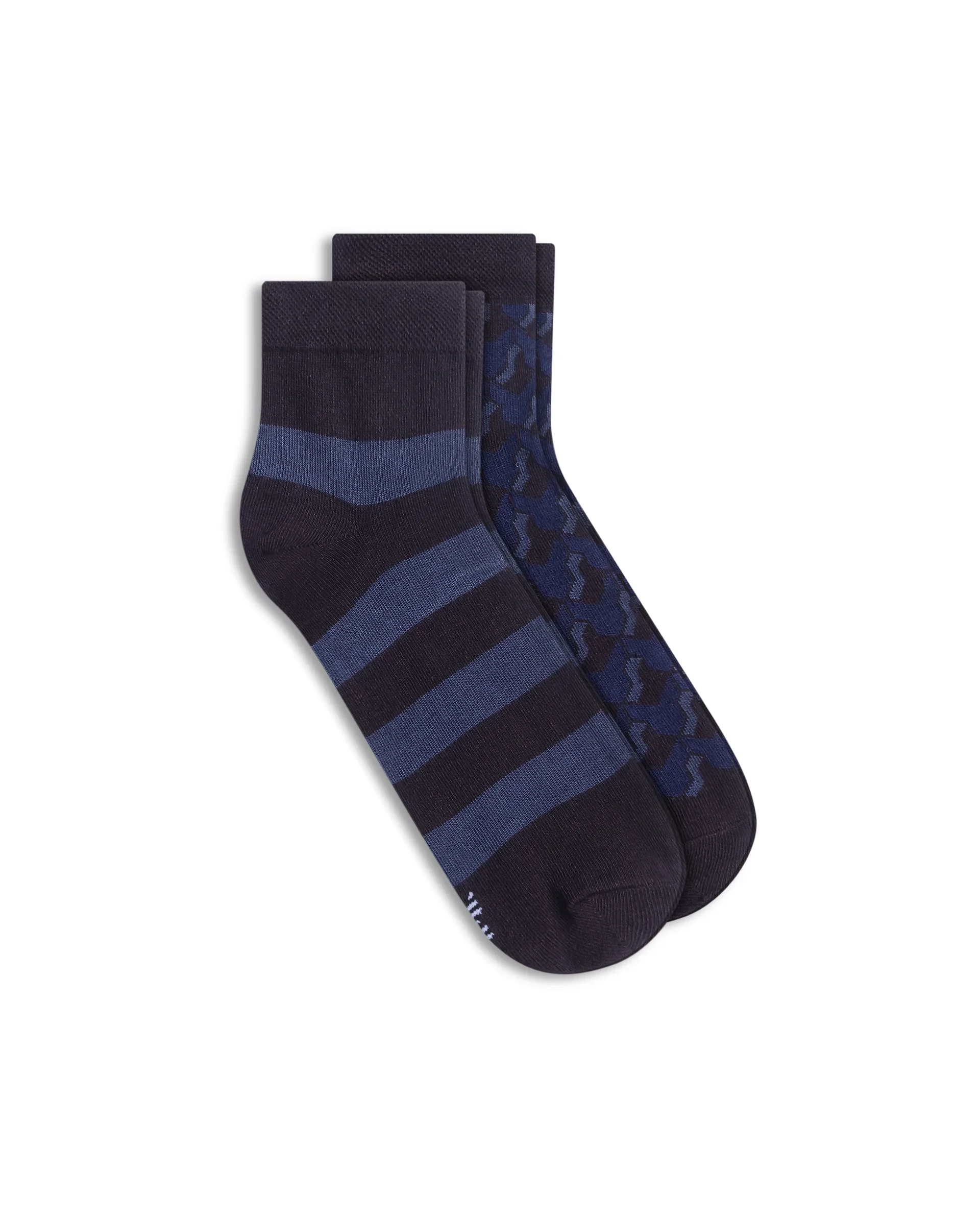 Rare Rabbit Men Durab & Cont Assorted High Ankle Socks