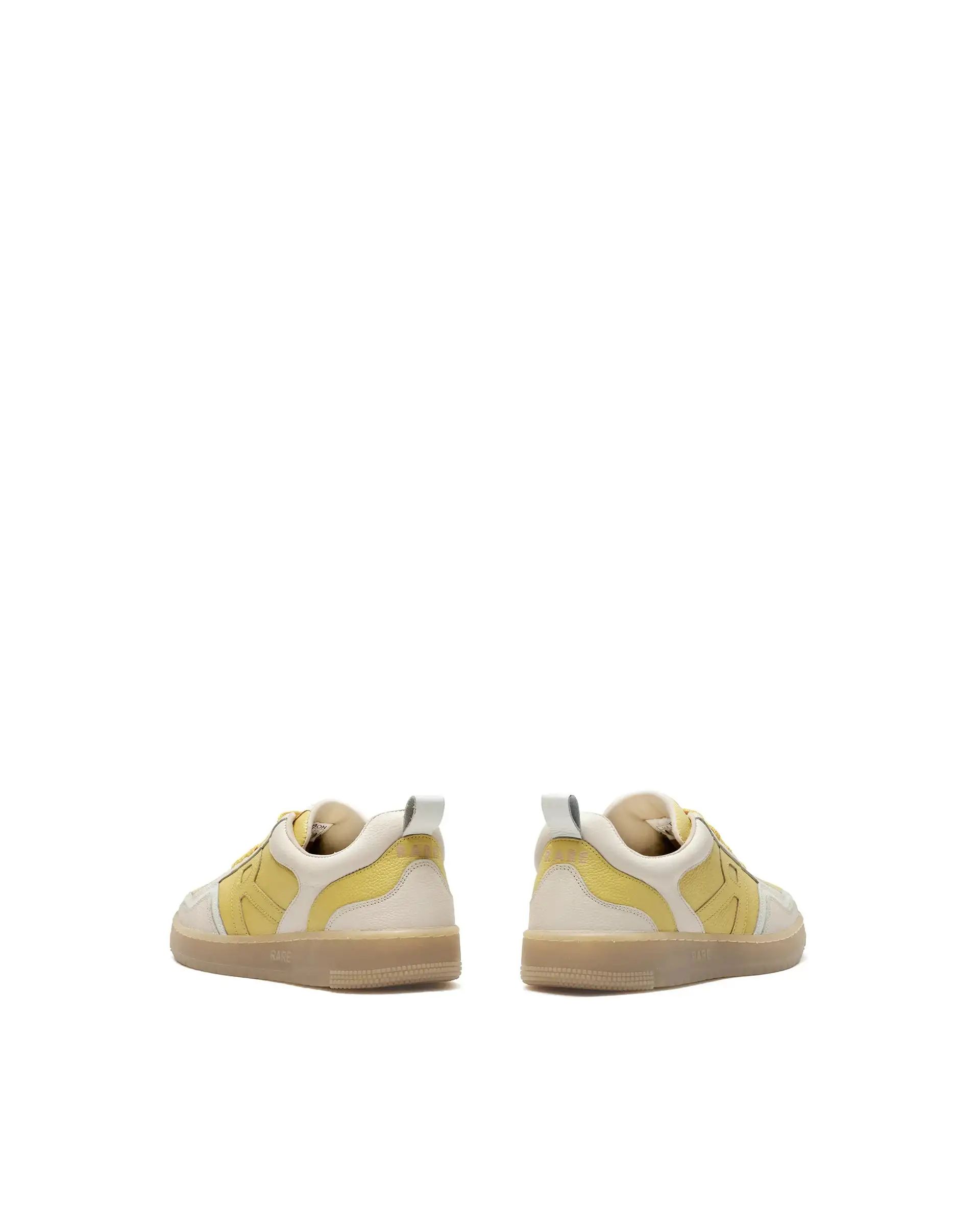 Rare Rabbit Men Edamon Yellow Leather Lace-Up Sneaker - Image 8