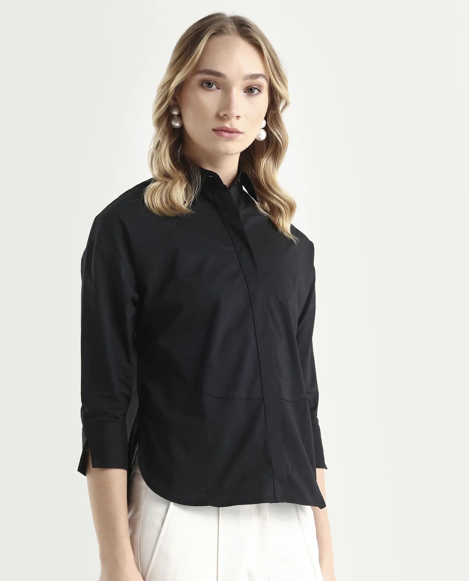 Rareism Women's Eleven Black Top - Image 6