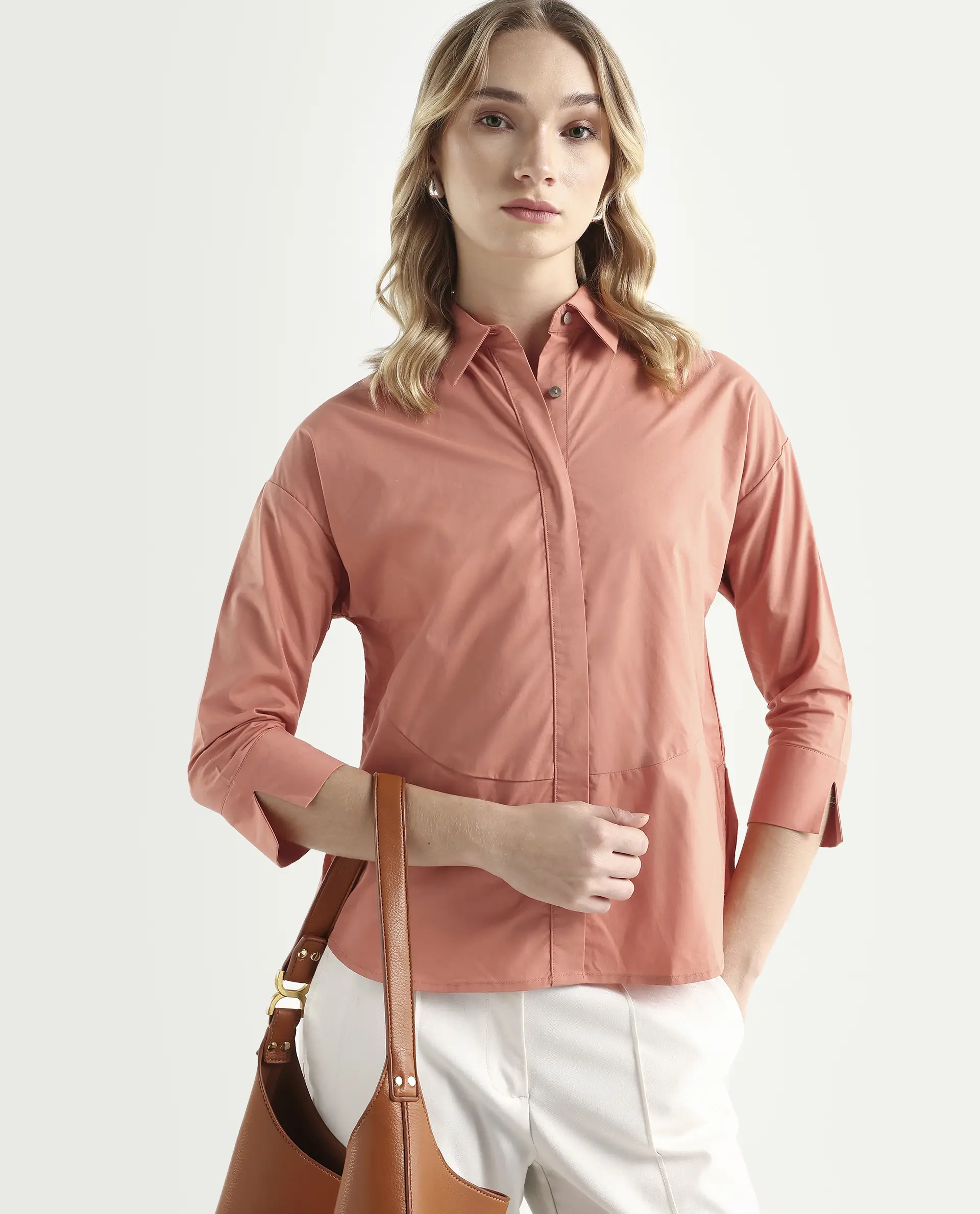 Rareism Women's Eleven Peach Top - Image 3