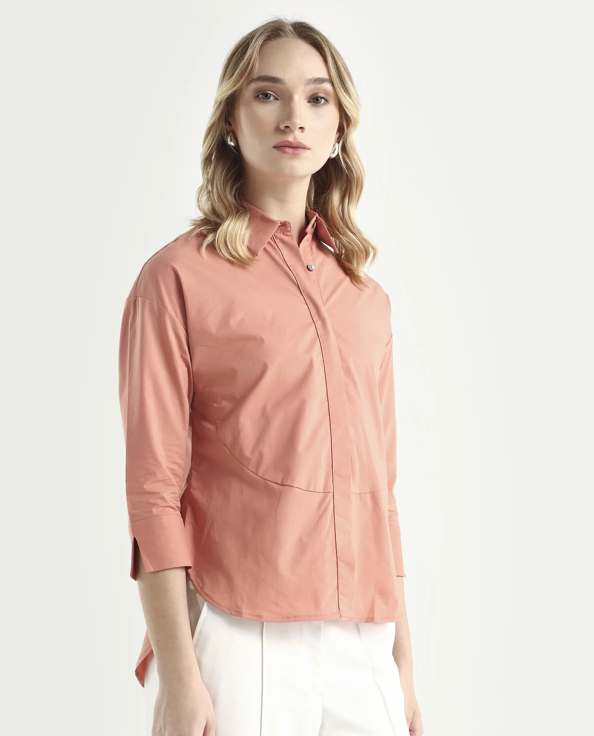 Rareism Women's Eleven Peach Top - Image 7