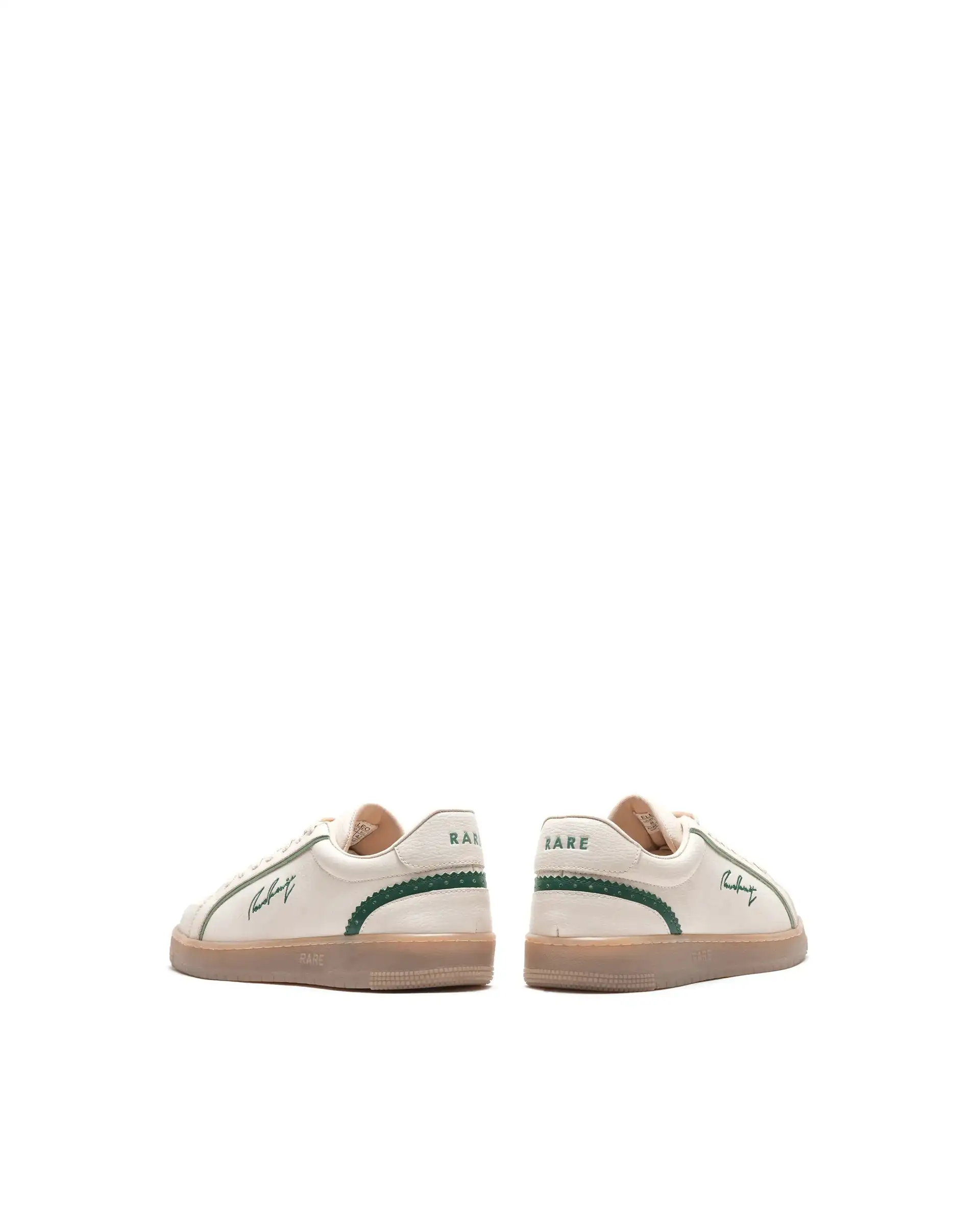 Rare Rabbit Men's Elleo Beige Micro Leather Sneaker - Image 4