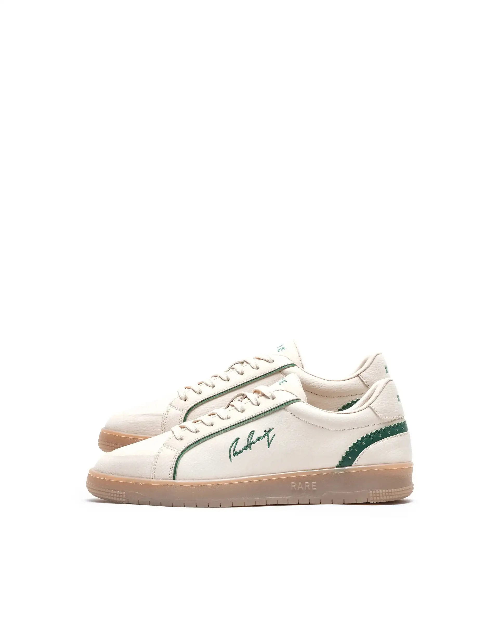 Rare Rabbit Men's Elleo Beige Micro Leather Sneaker - Image 5
