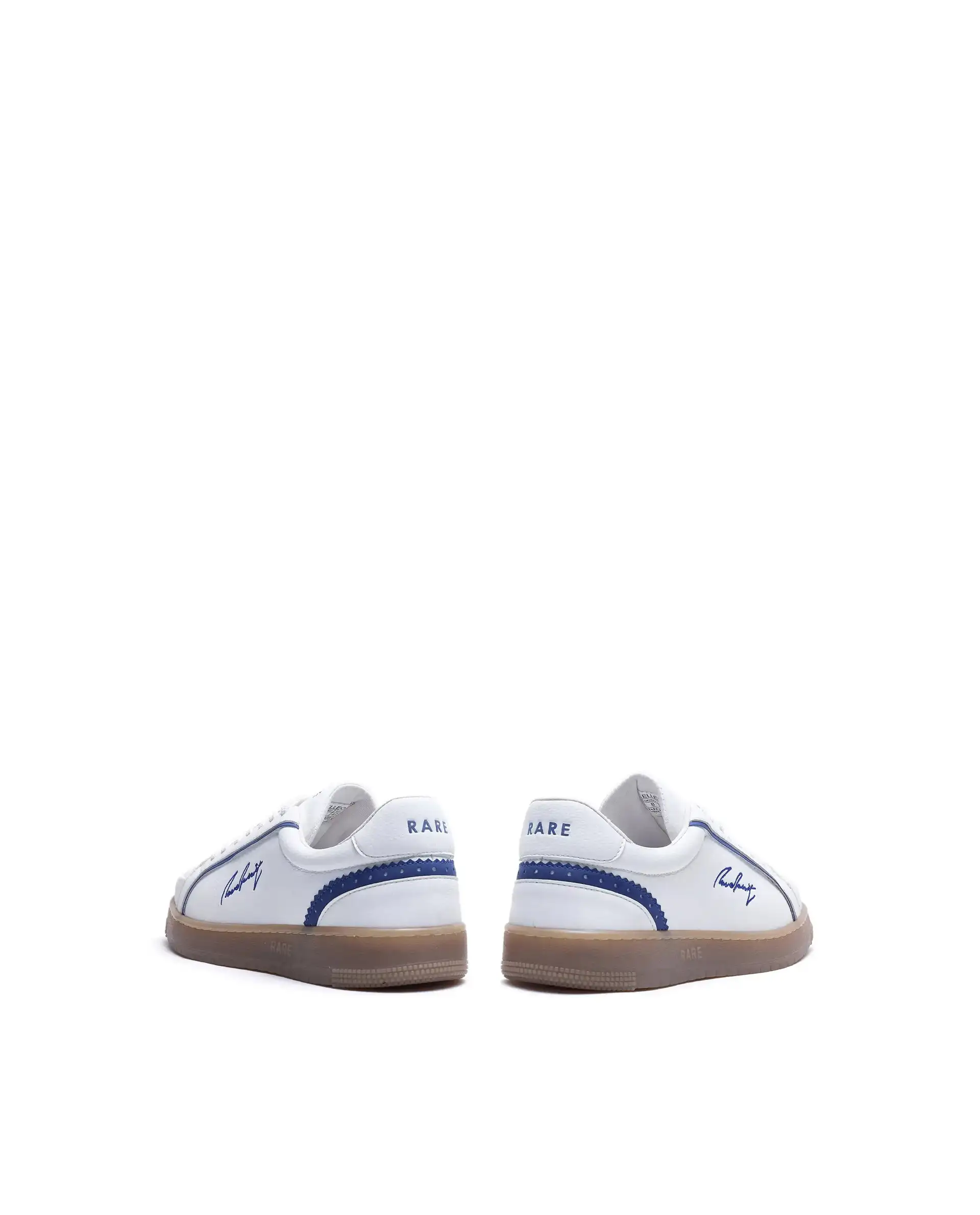 Rare Rabbit Men's Elleo Blue Micro Leather Sneaker - Image 6