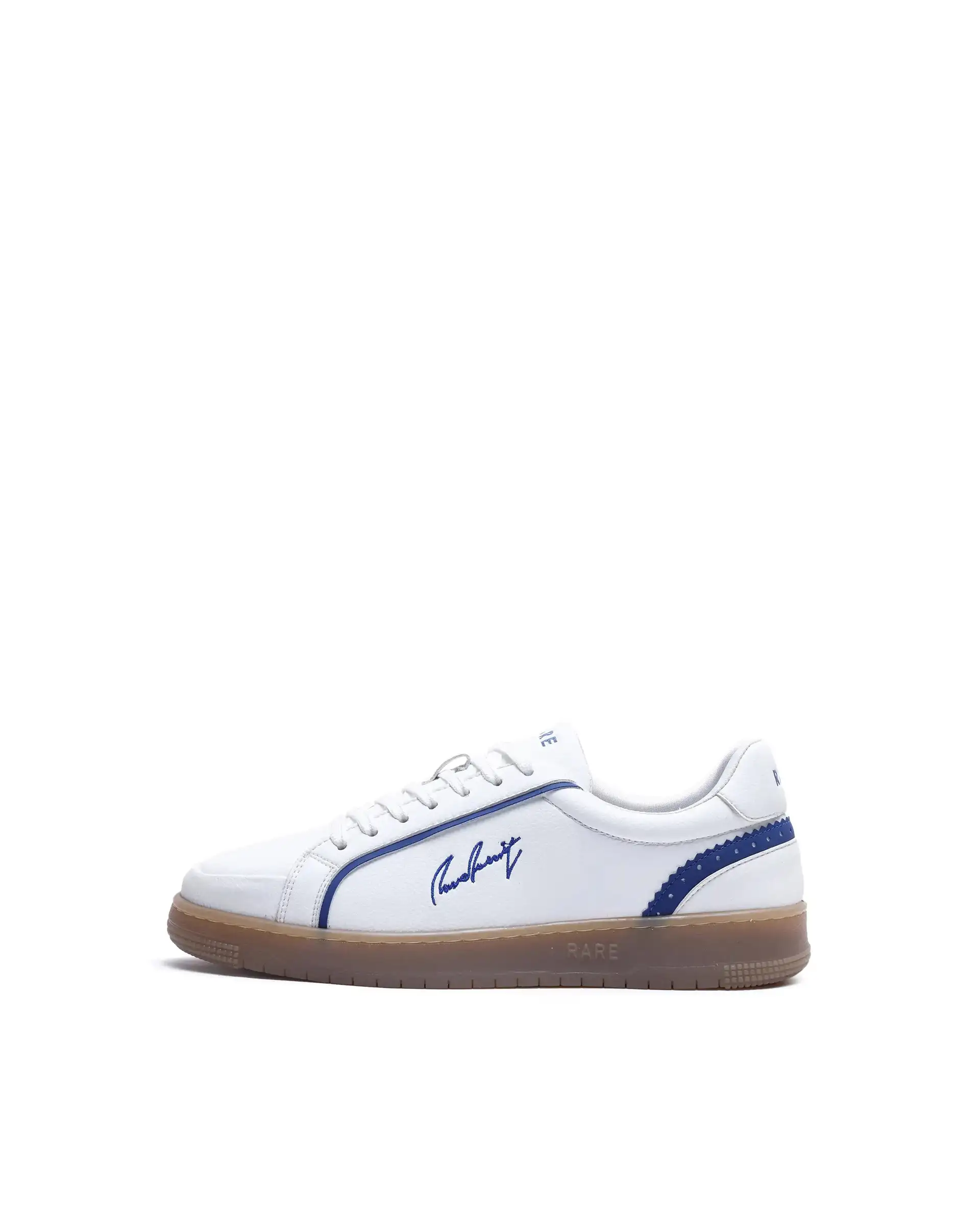 Rare Rabbit Men's Elleo Blue Micro Leather Sneaker - Image 8