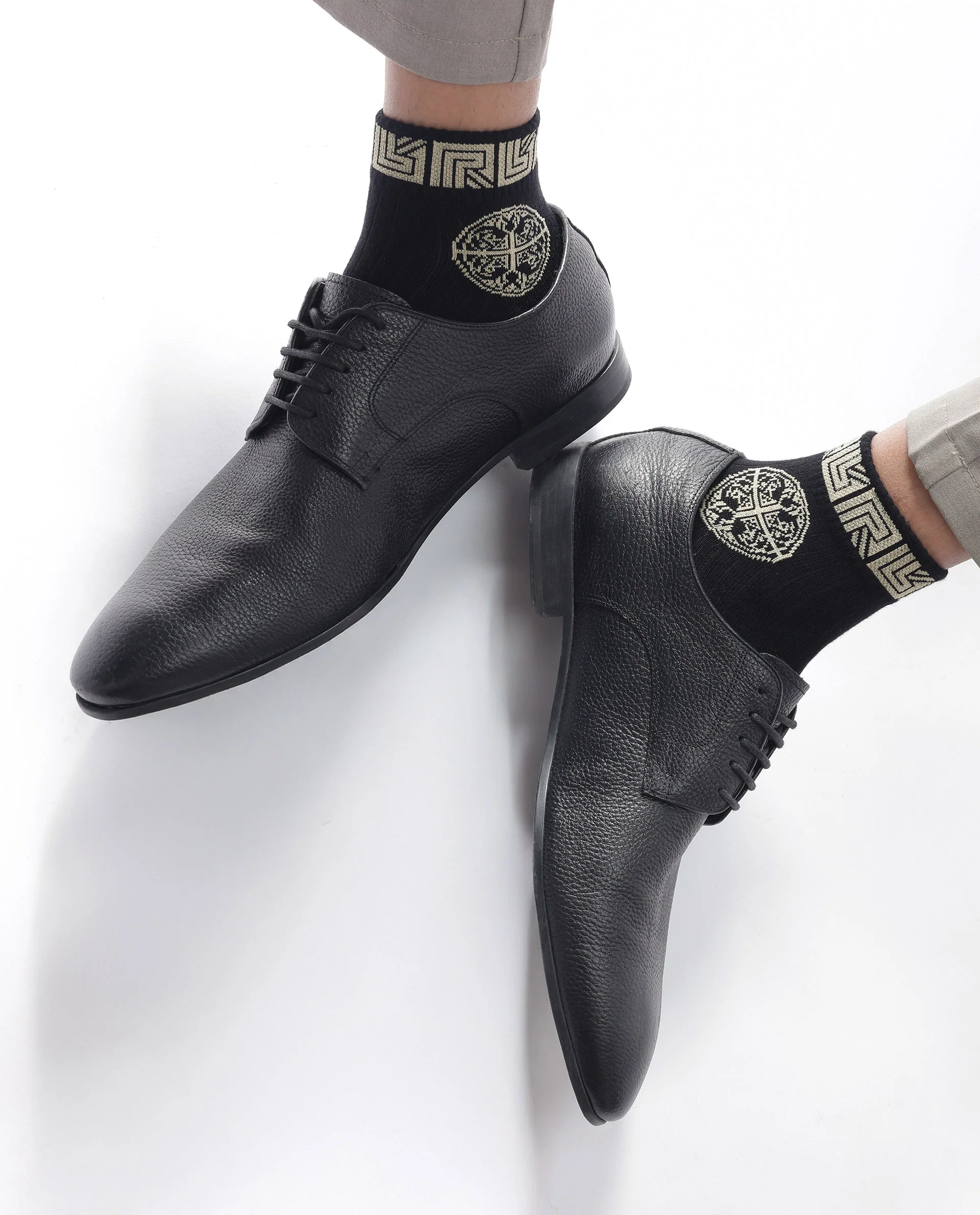 Rare Rabbit Men Emb Assorted High Ankle Socks - Image 2