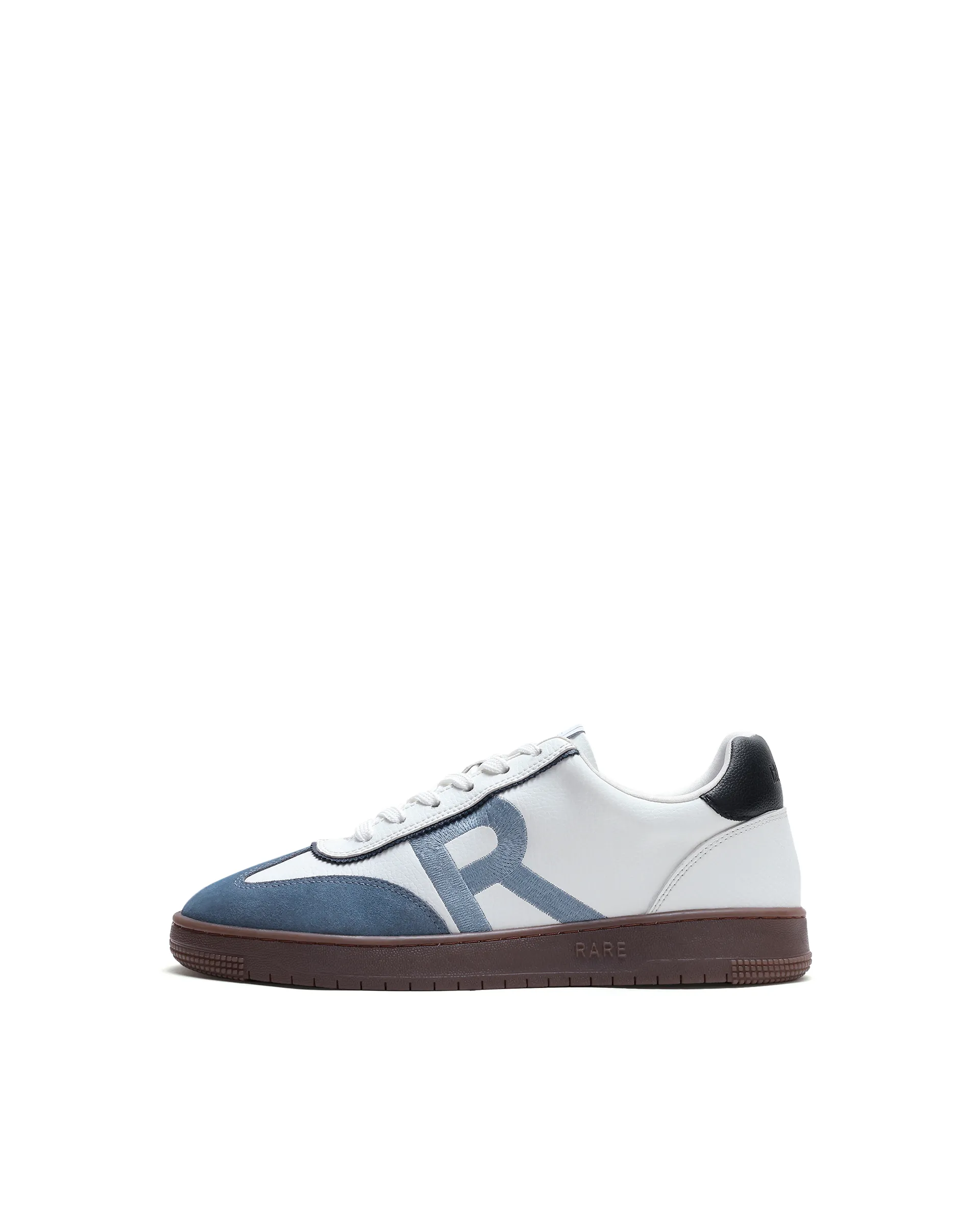 Rare Rabbit Men's Embroy White Micro Leather Sneaker - Image 8