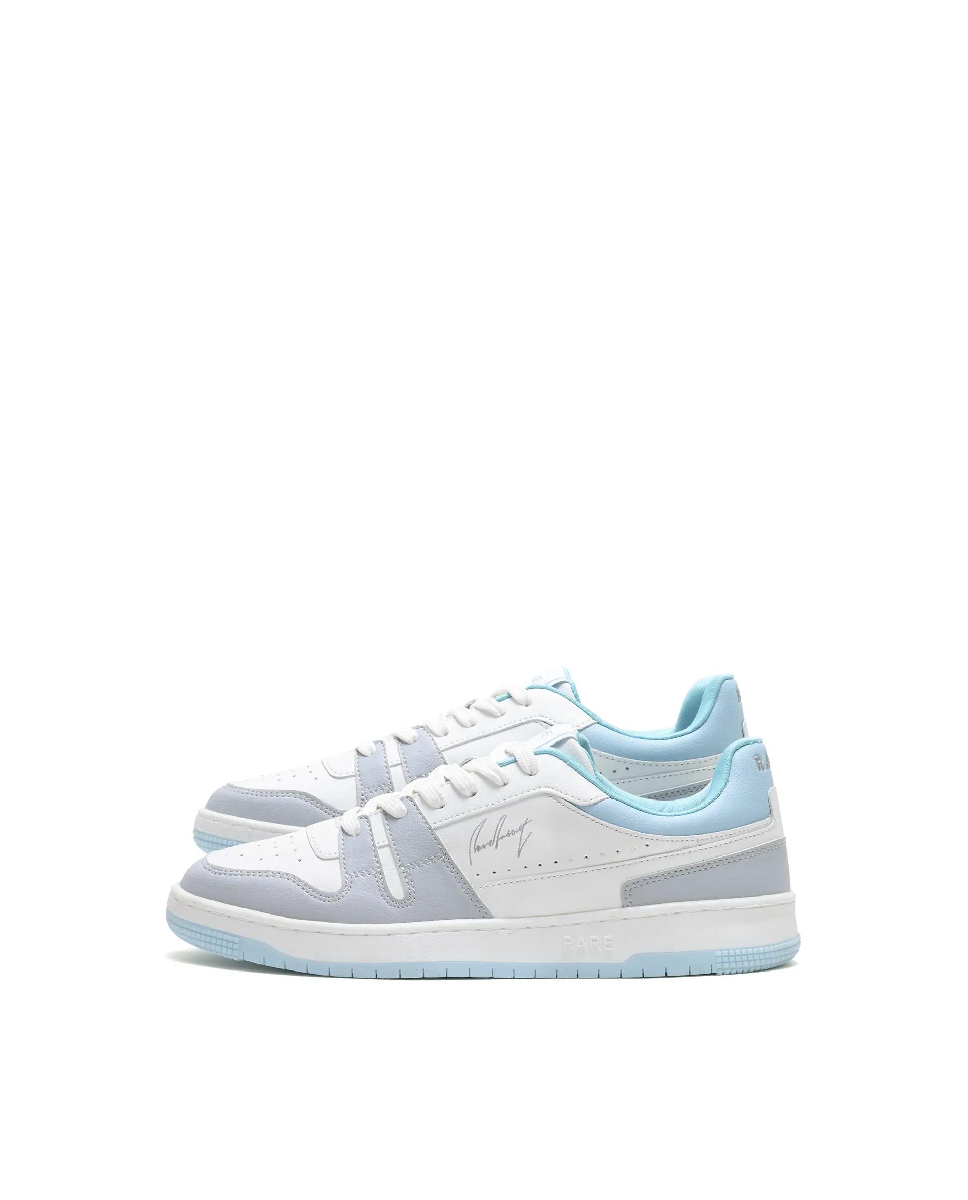 Rare Rabbit Men's Enrik Blue Micro Fiber Sneaker - Image 7