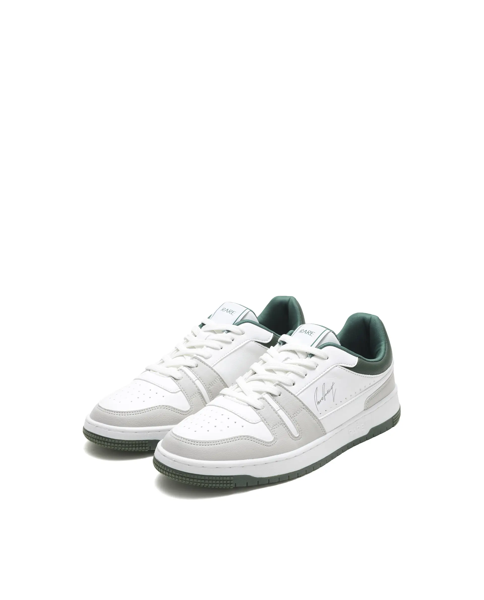 Rare Rabbit Men's Enrik White Micro Fiber Sneaker - Image 2