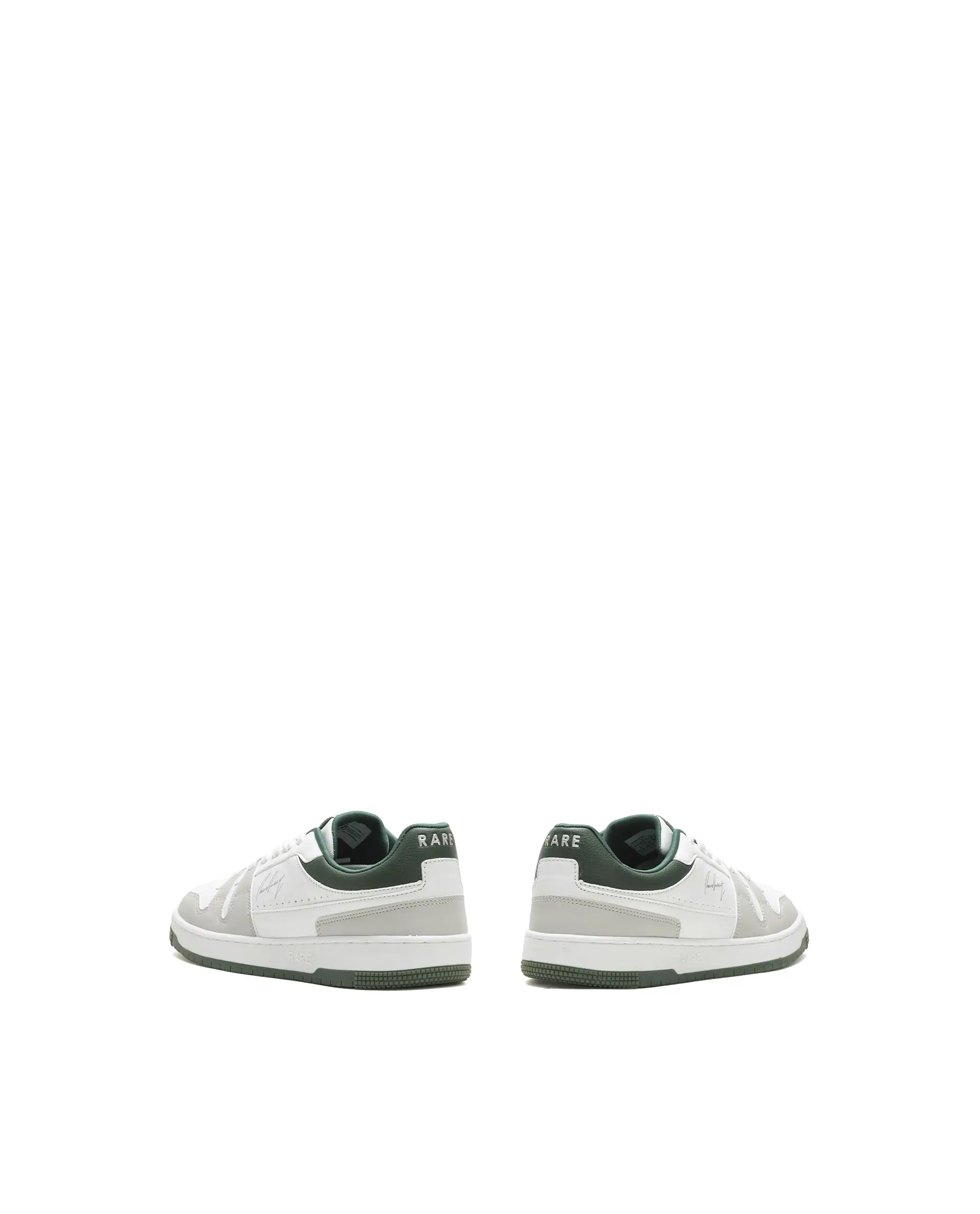 Rare Rabbit Men's Enrik White Micro Fiber Sneaker - Image 4
