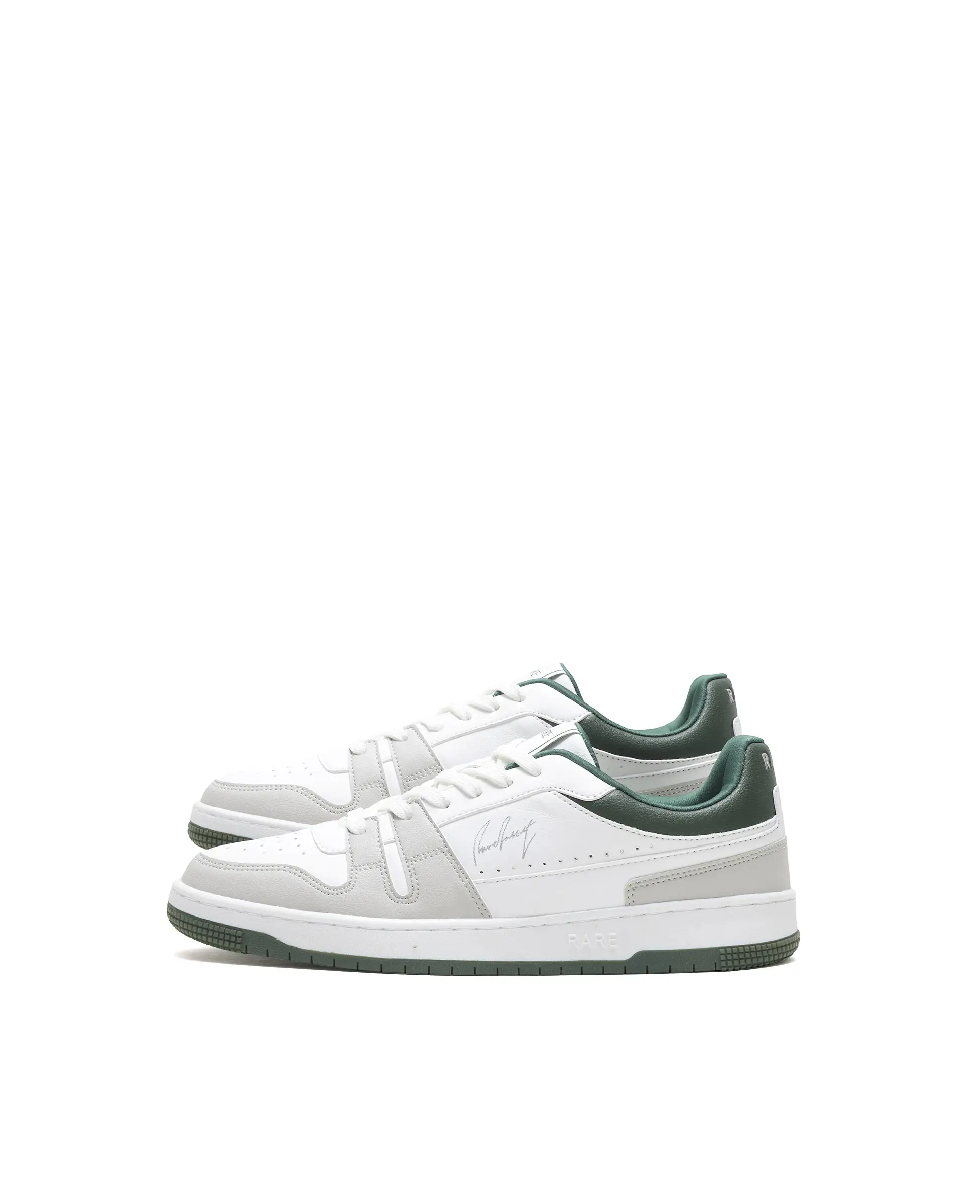 Rare Rabbit Men's Enrik White Micro Fiber Sneaker - Image 6