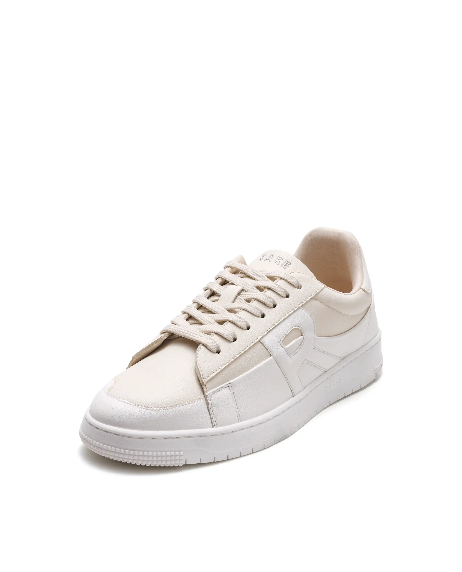 Rare Rabbit Men's Erik Beige Micro Fiber Sneaker - Image 7