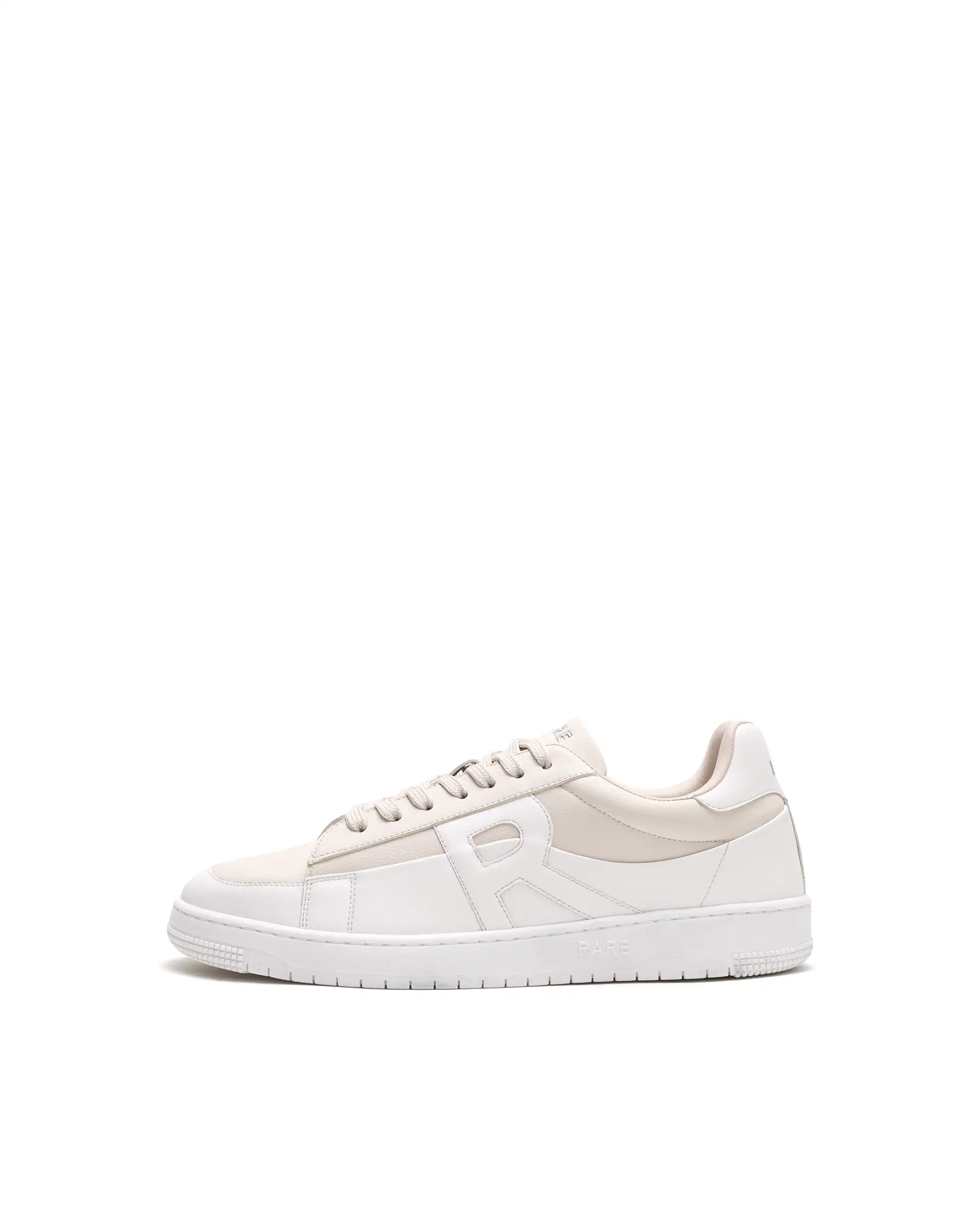 Rare Rabbit Men's Erik Beige Micro Fiber Sneaker - Image 8