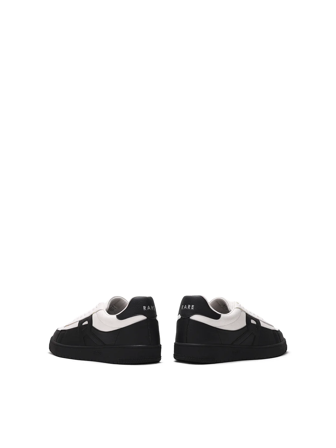 Rare Rabbit Men's Erik Black Micro Fiber Sneaker - Image 5