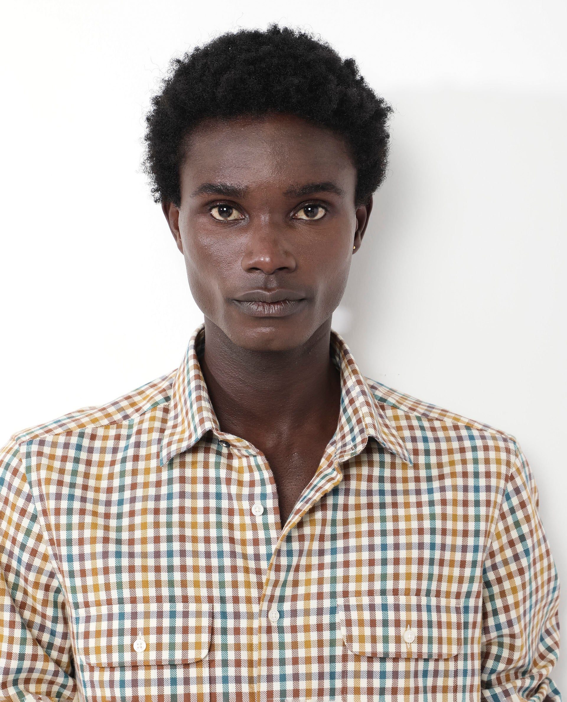 Rare Rabbit Men's Essen Mustard Cotton Checked Print Regular Fit Full Sleeve Collared Shirt - Image 15